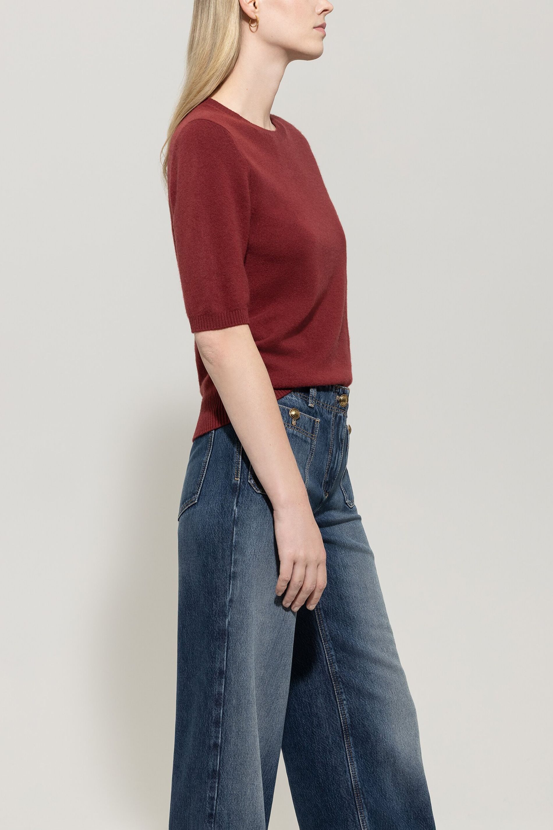 Luisa Cerano Kurzarmpullover günstig online kaufen