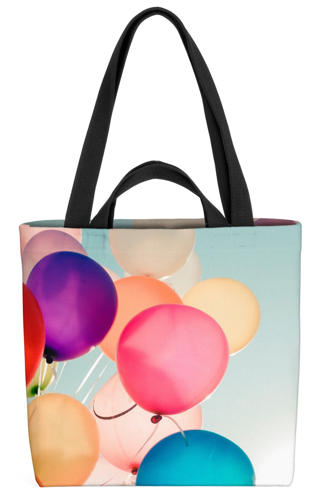 Luftballons VOID Himmel (1-tlg), Bunt Himmel Feier Geburtstag Luftballons Bunt Henkeltasche Deko