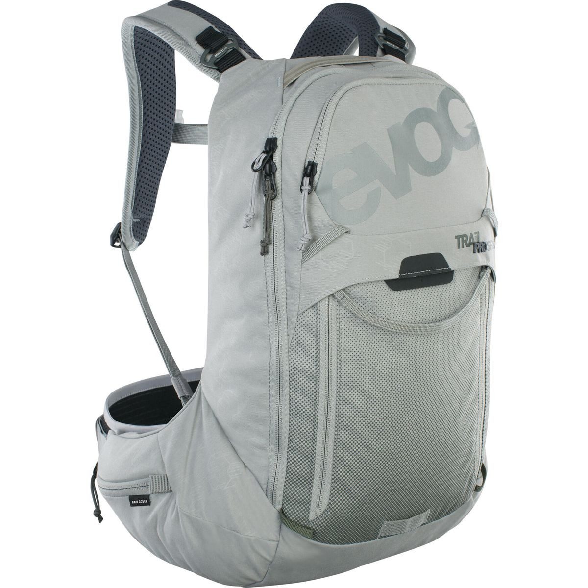 EVOC Fahrradrucksack Trail Pro SF 12, Leichter Protektorrucksack mit perfektem Sitz für kurze Rückenlängen