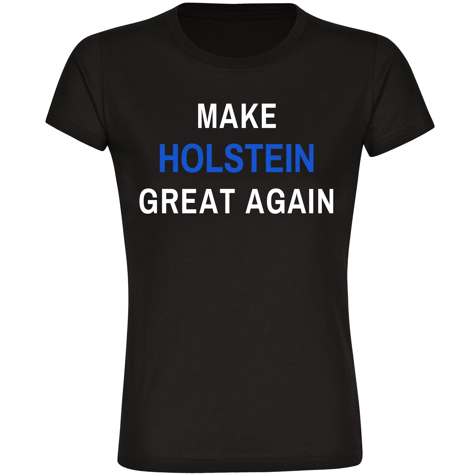 multifanshop T-Shirt Damen Holstein - Make Great Again - Frauen