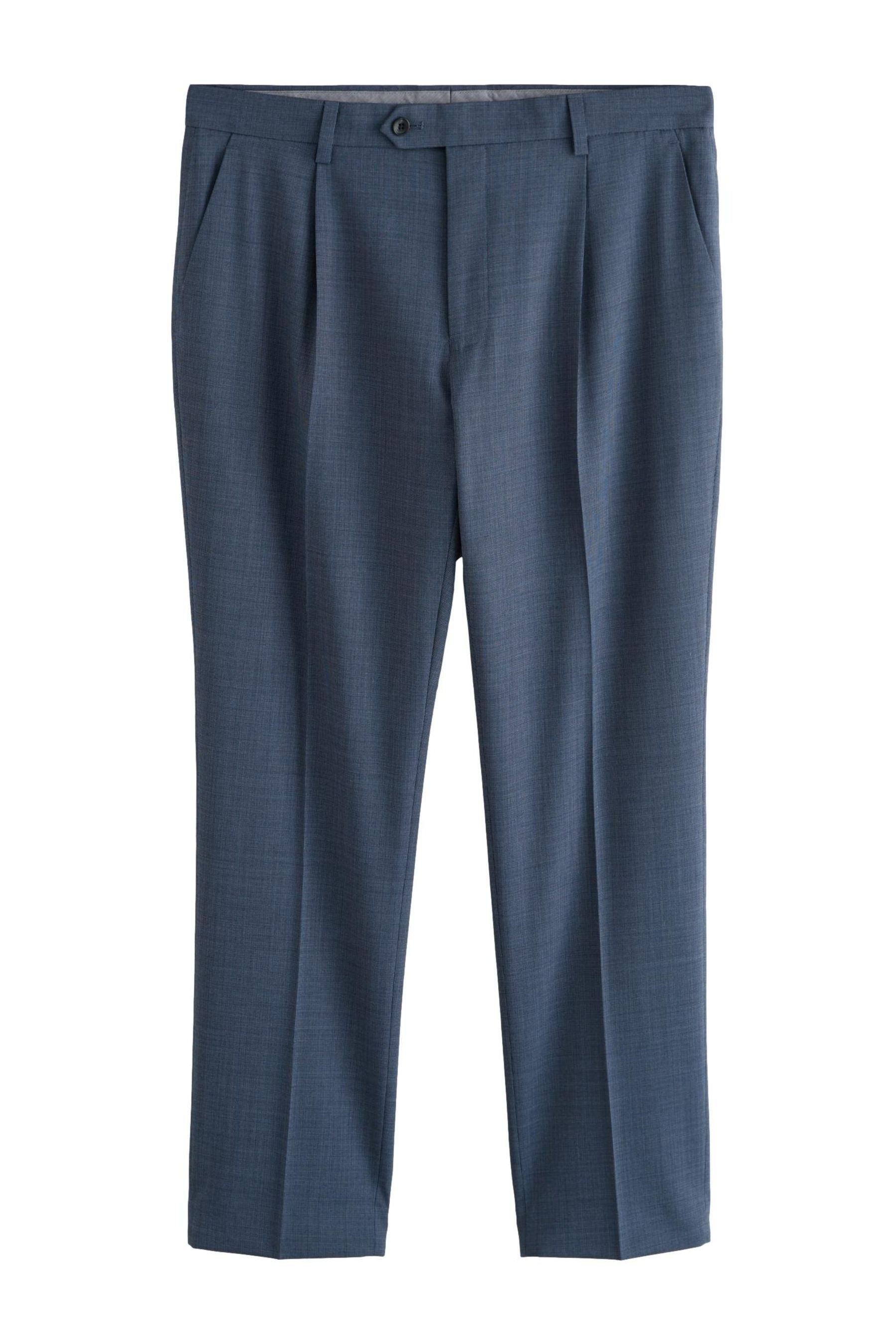 Anzughose N. Premium Strukturierte Tailored Fit Anzughose