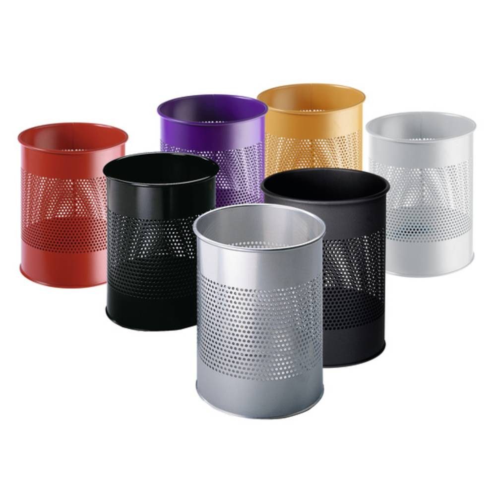 DURABLE Papierkorb Papierkorb Metall rund 15, P 165mm/-23 331023