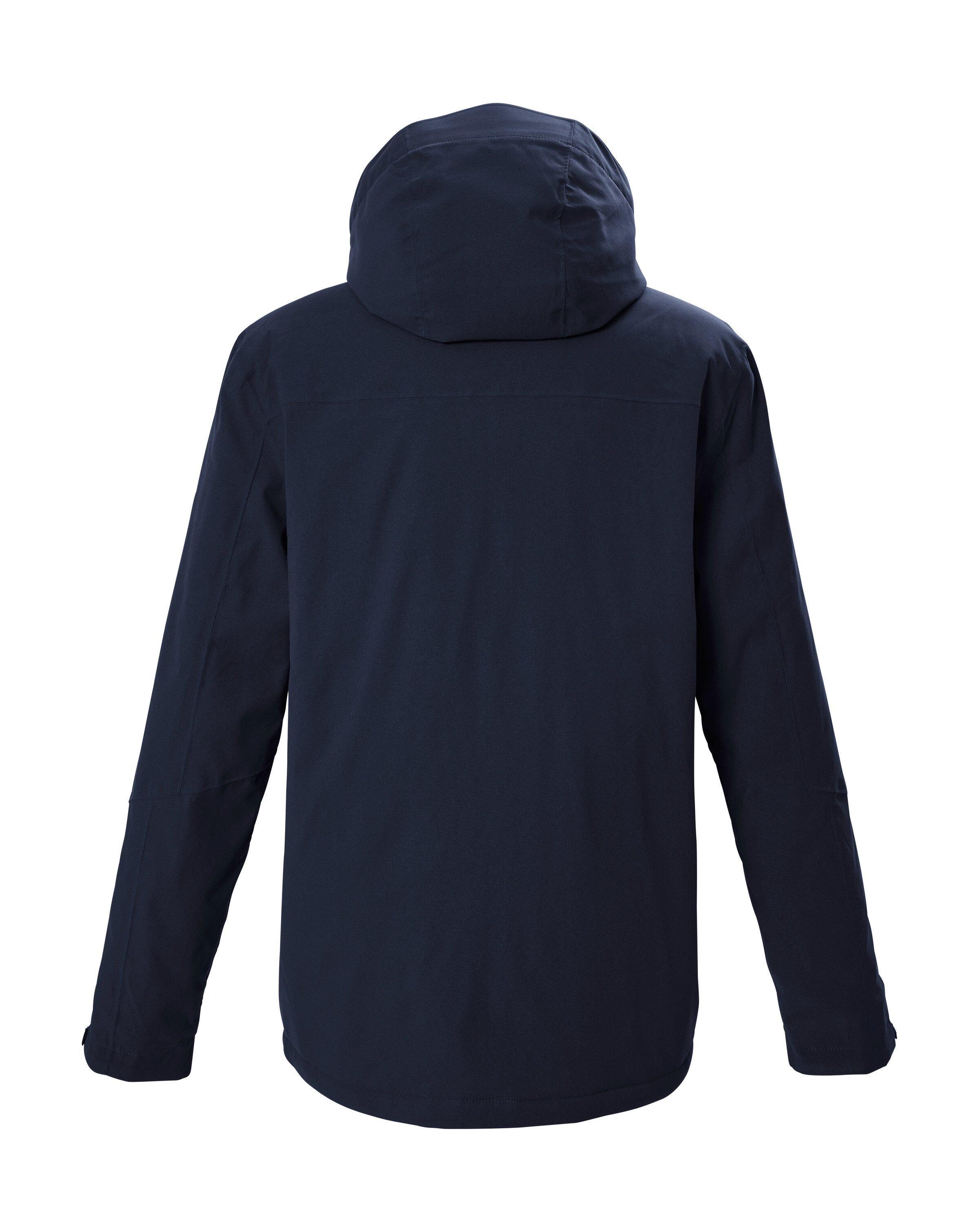 Killtec Funktionsjacke KOW 2 MN JCKT Wasserdichte, atmungsaktive Funktionsjacke mit abnehmbarer Kapuze