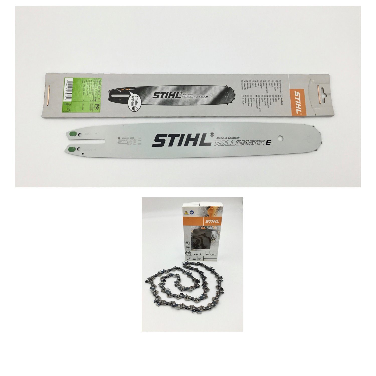 STIHL Führungsschiene Führungsschiene 40cm 30050004813 + 1x Kette 3617, 1,3 mm, (Führungsschiene 40cm 30050004813 + 1x Kette 3617, 1-St., Führungsschiene 40cm 30050004813 + 1x Kette 3617)