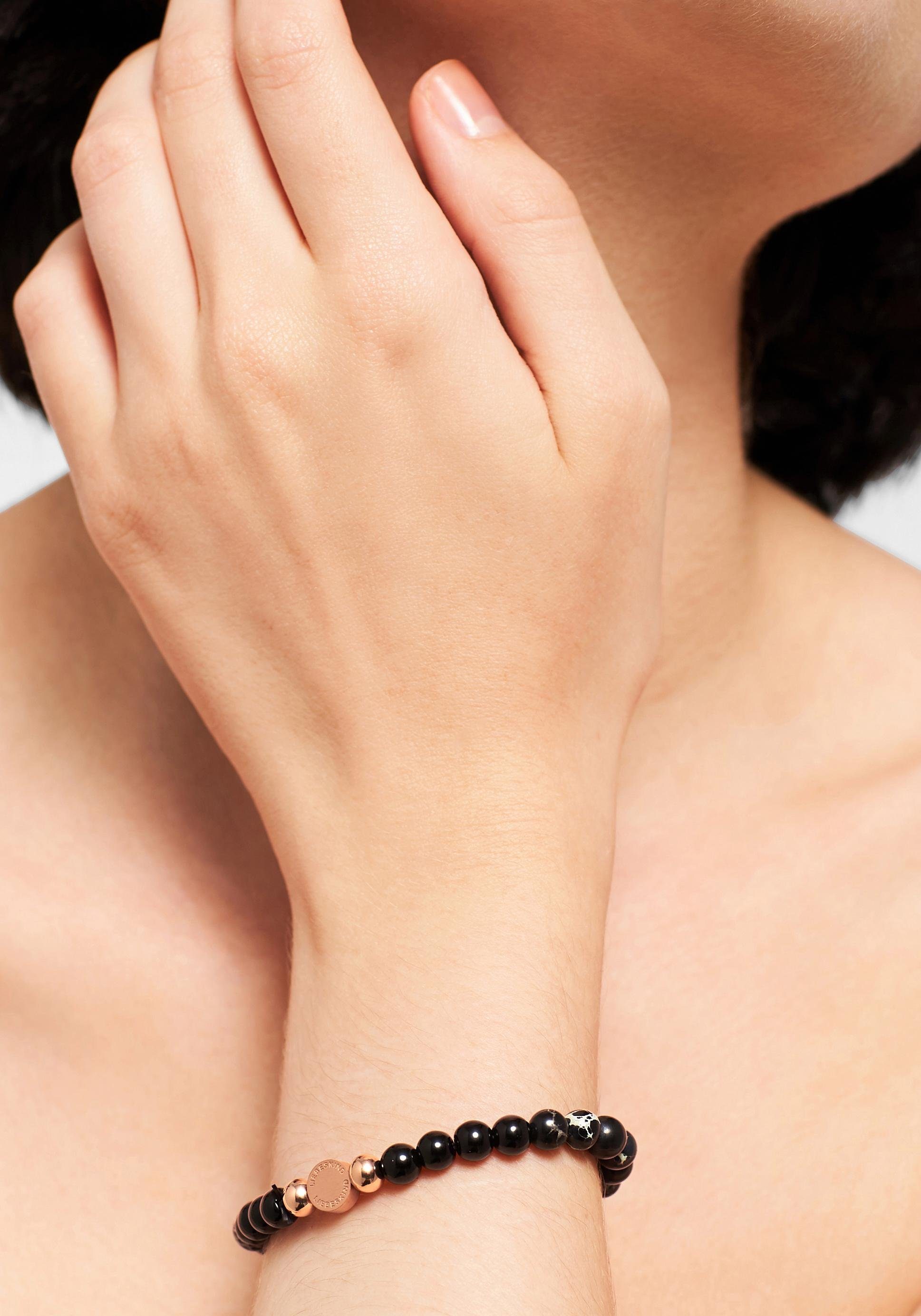 Liebeskind Berlin Armband Schmuck Geschenk Armkette Zugarmband, mit Edelsteinen
