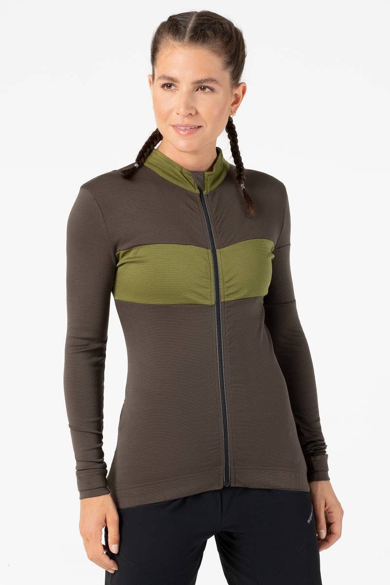 SUPER.NATURAL Radtrikot Merino Fahrradtrikot W GRAVA günstig online kaufen