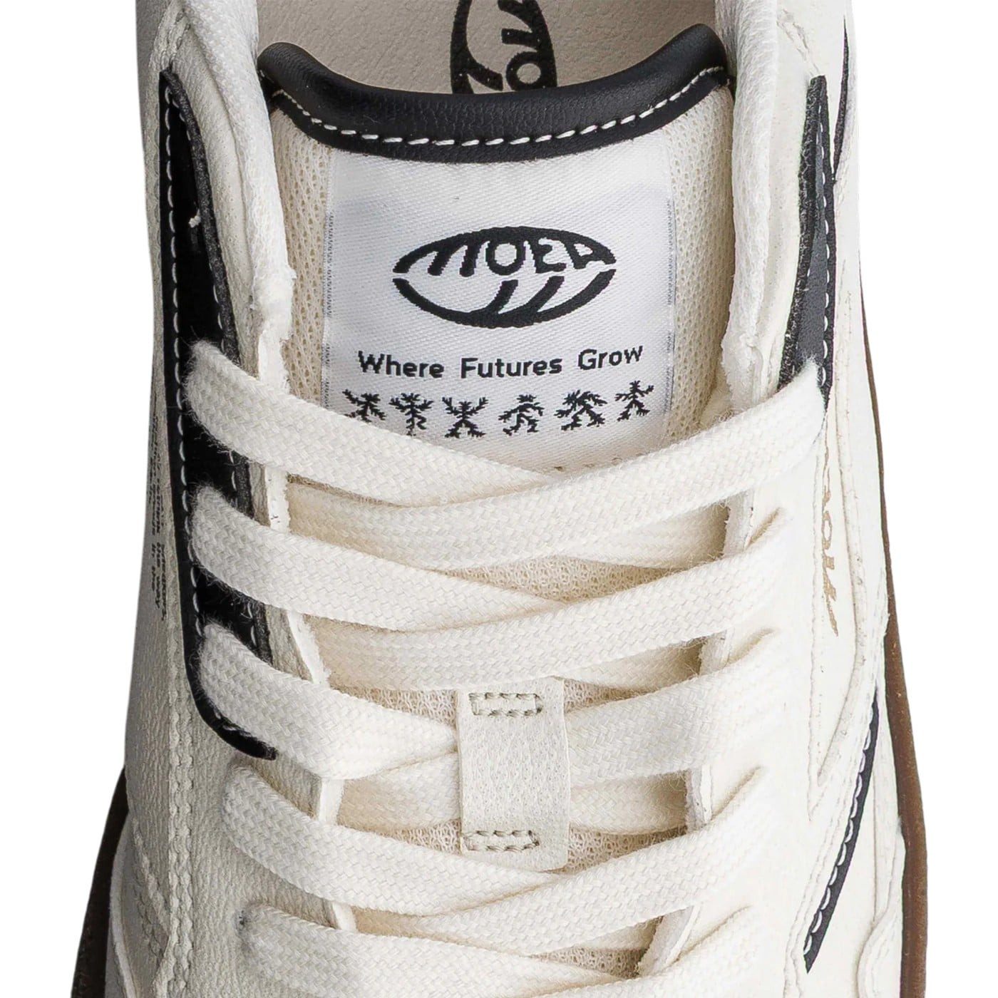 Moea Origin Low - Corn - schwarz/weiss Sneaker