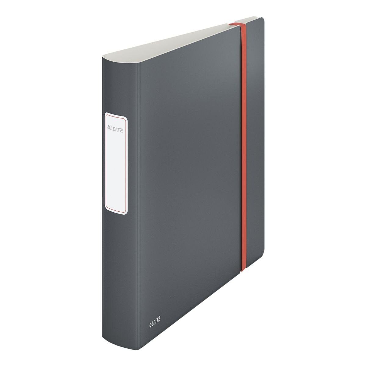 LEITZ Aktenordner 180° Active Cosy, Ordner schmal, zweifarbig, aufgeklebtes Rückenschild