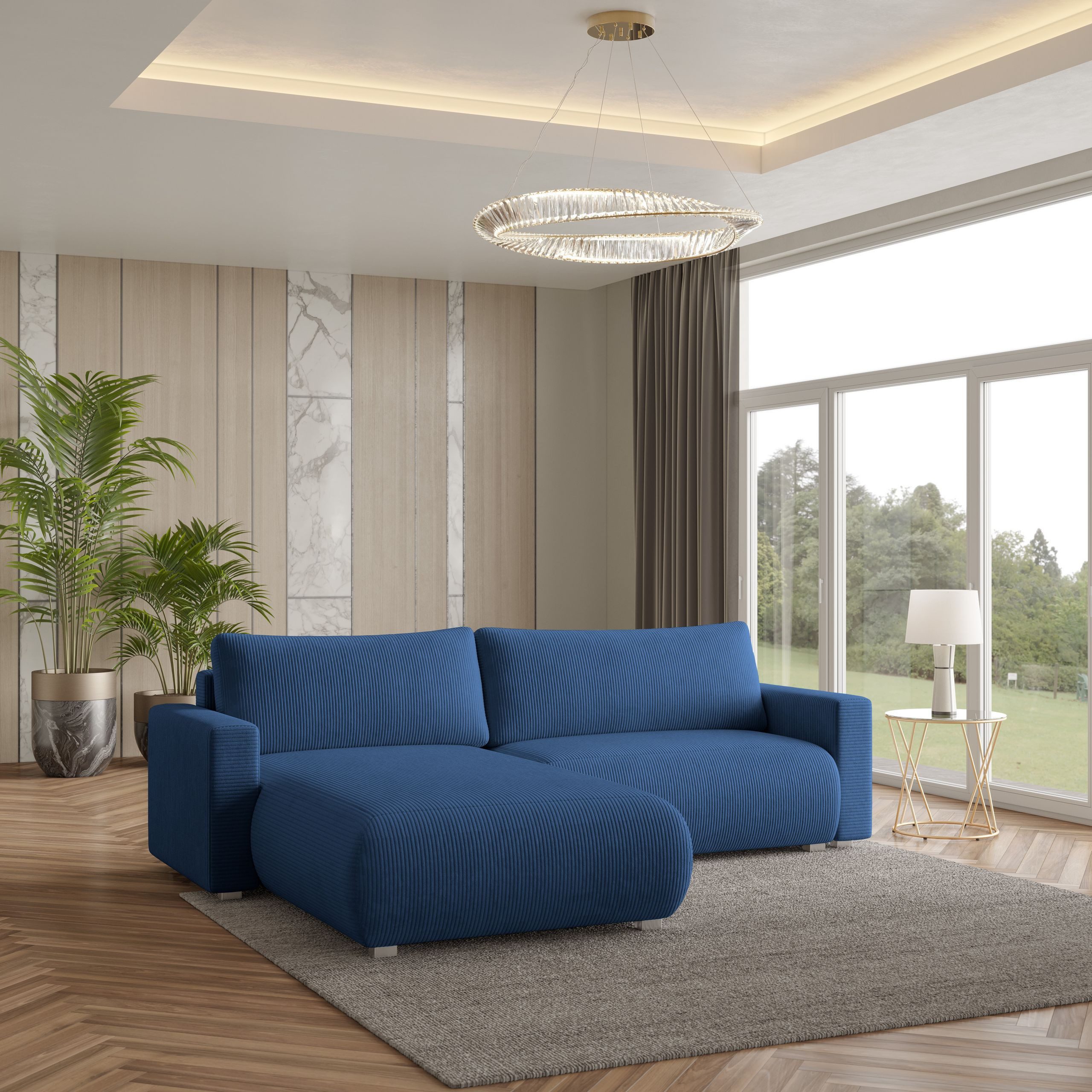 Masseno Ecksofa TURIN mit Schlaffunktion L-Form, günstig online kaufen