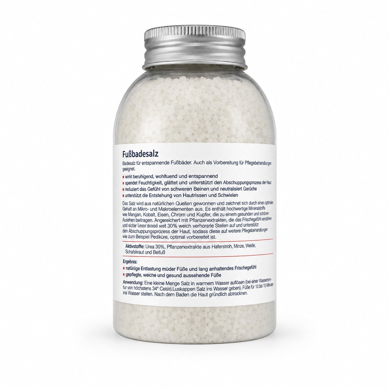 TZMO Deutschland GmbH Badezusatz SENI care Fußbadesalz 30% UREA