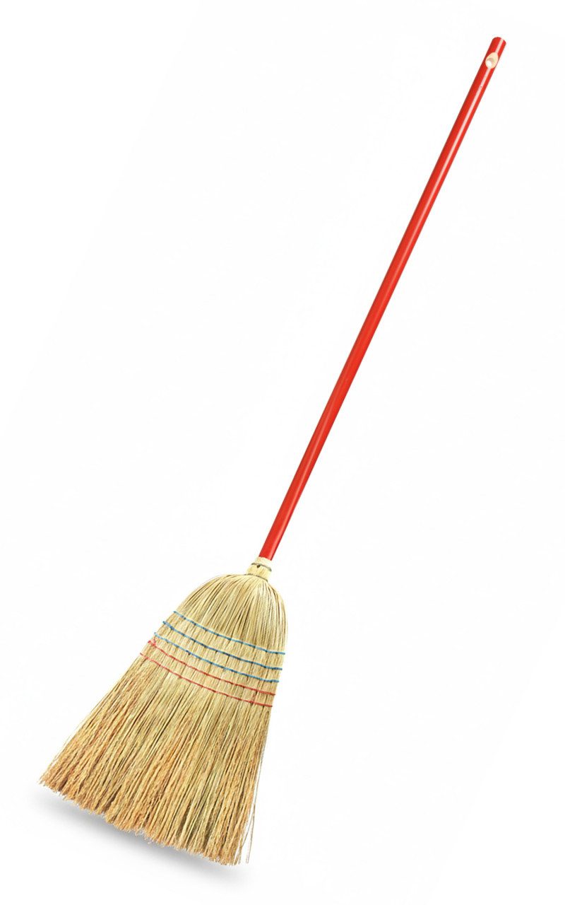 Peggy Perfect Laubbesen Peggy Perfect Reisstrohbesen 5-Naht mit Stiel 130