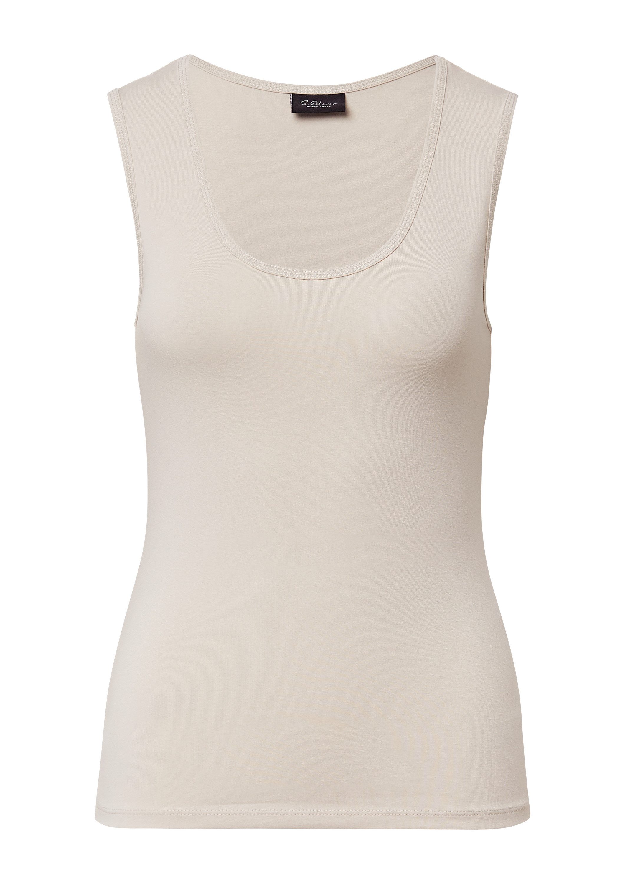 s.Oliver Muskelshirt T-Shirt Basic-Top aus Jersey im Slim Fit günstig online kaufen