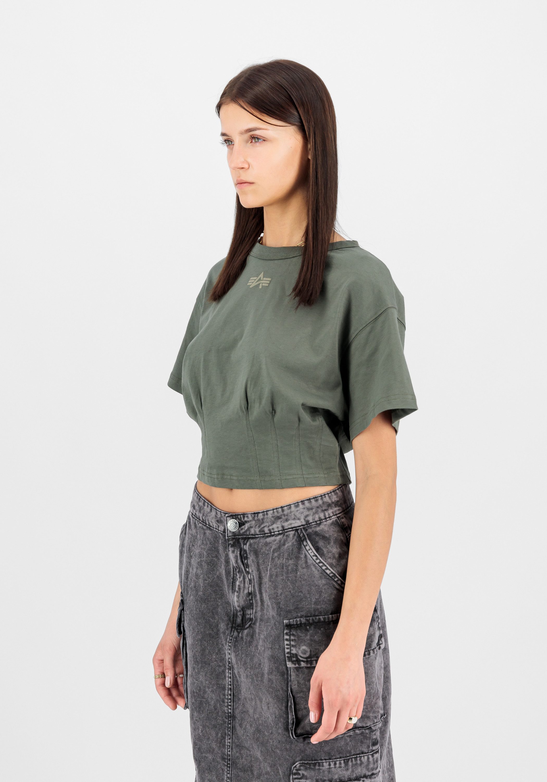 Alpha Industries T-Shirt Waisted T-Shirt W