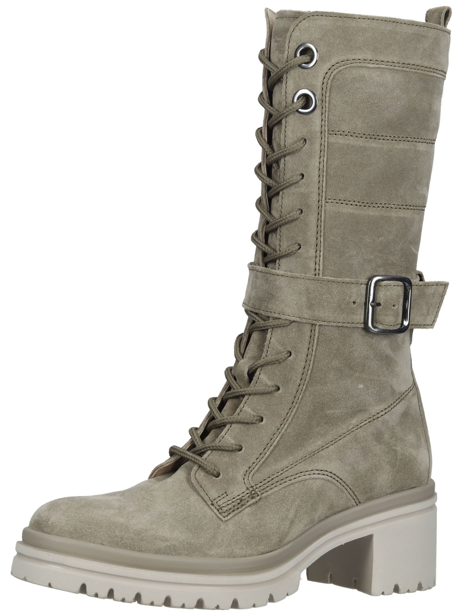 Gabor Stiefel Veloursleder Schnürstiefel