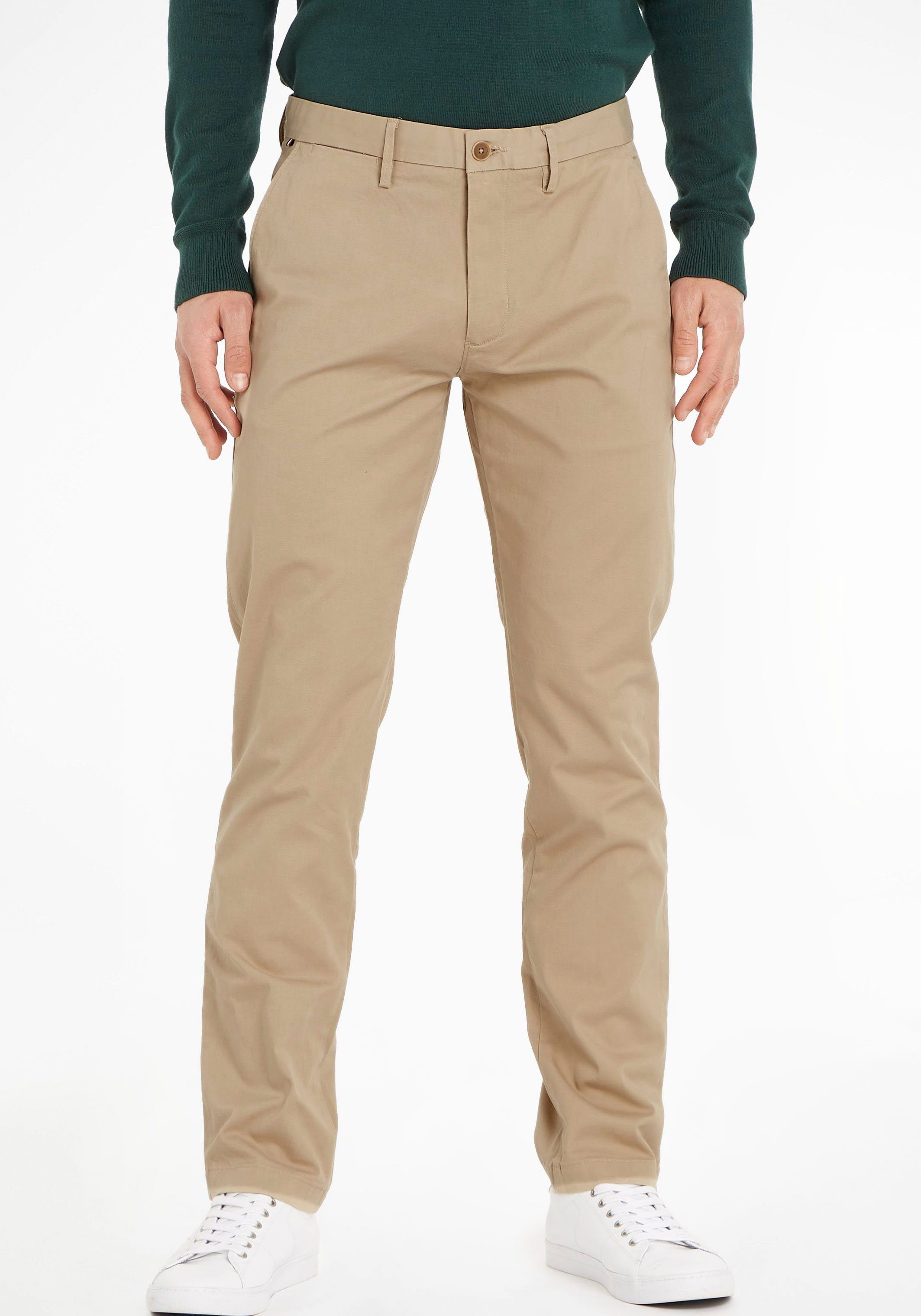 beige 1985 Denton Chino Hilfiger CO Chinohose PIMA Tommy