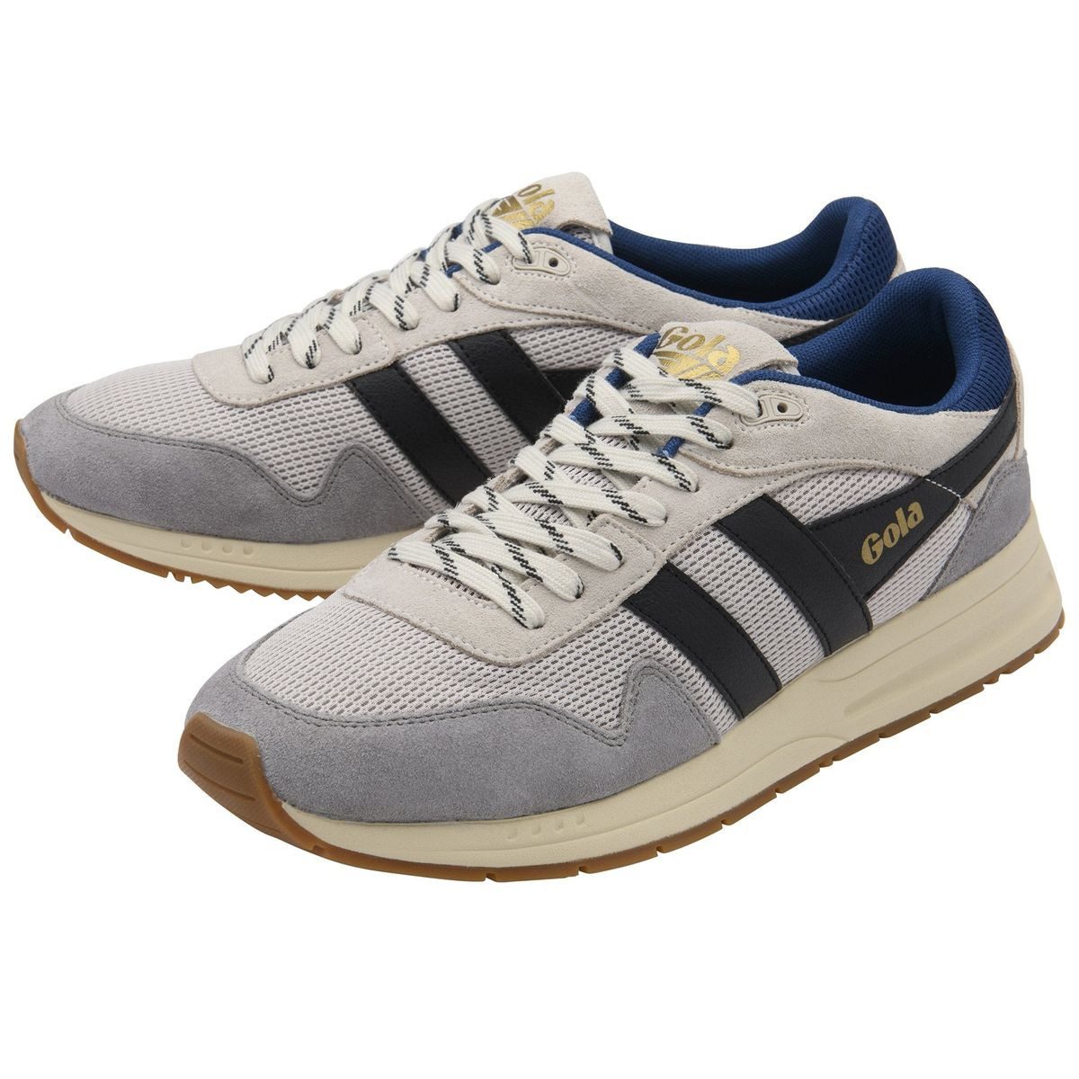 Gola Delta Sneaker Men Sneaker Stilvoller 90er-Jahre Sneaker mit Wildleder und Mesh, gepolsterter – Bild 3 von 5