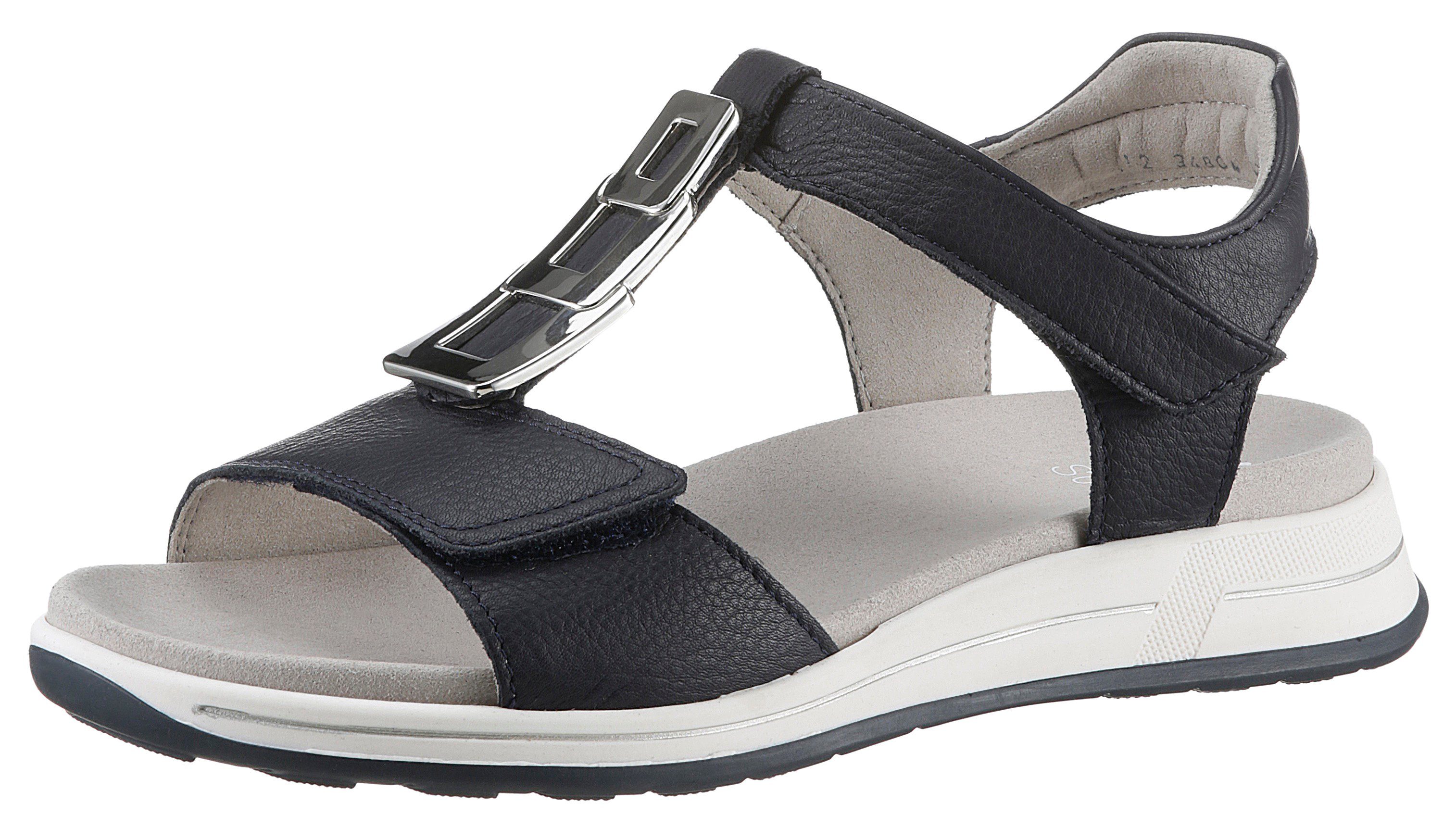 Ara OSAKA-S Sandalette, Sommerschuh, Sandale, Keilabsatz, in Komfortweite H (sehr weit)