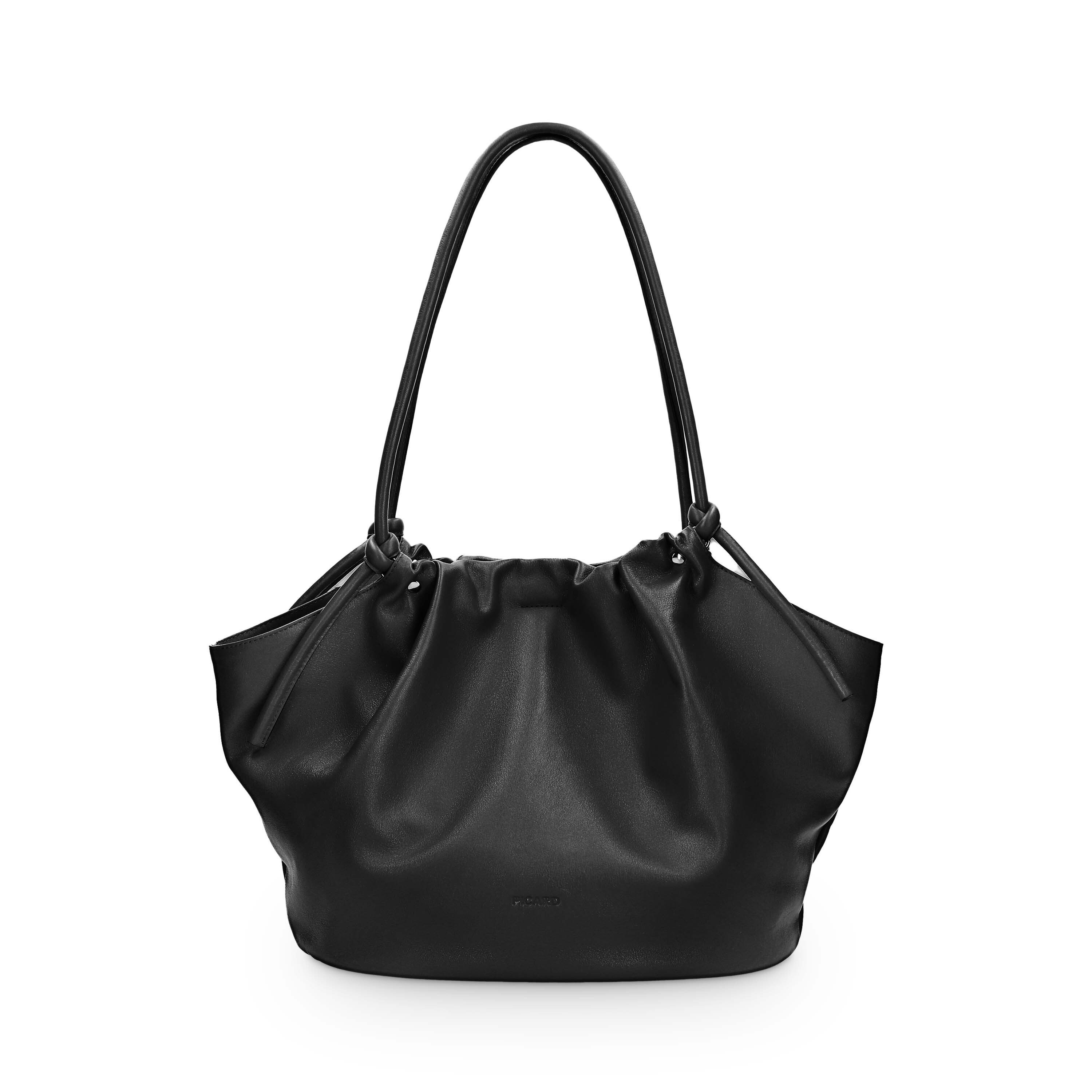 Picard Schultertasche PICARD Beuteltasche Dumpling aus Echtleder