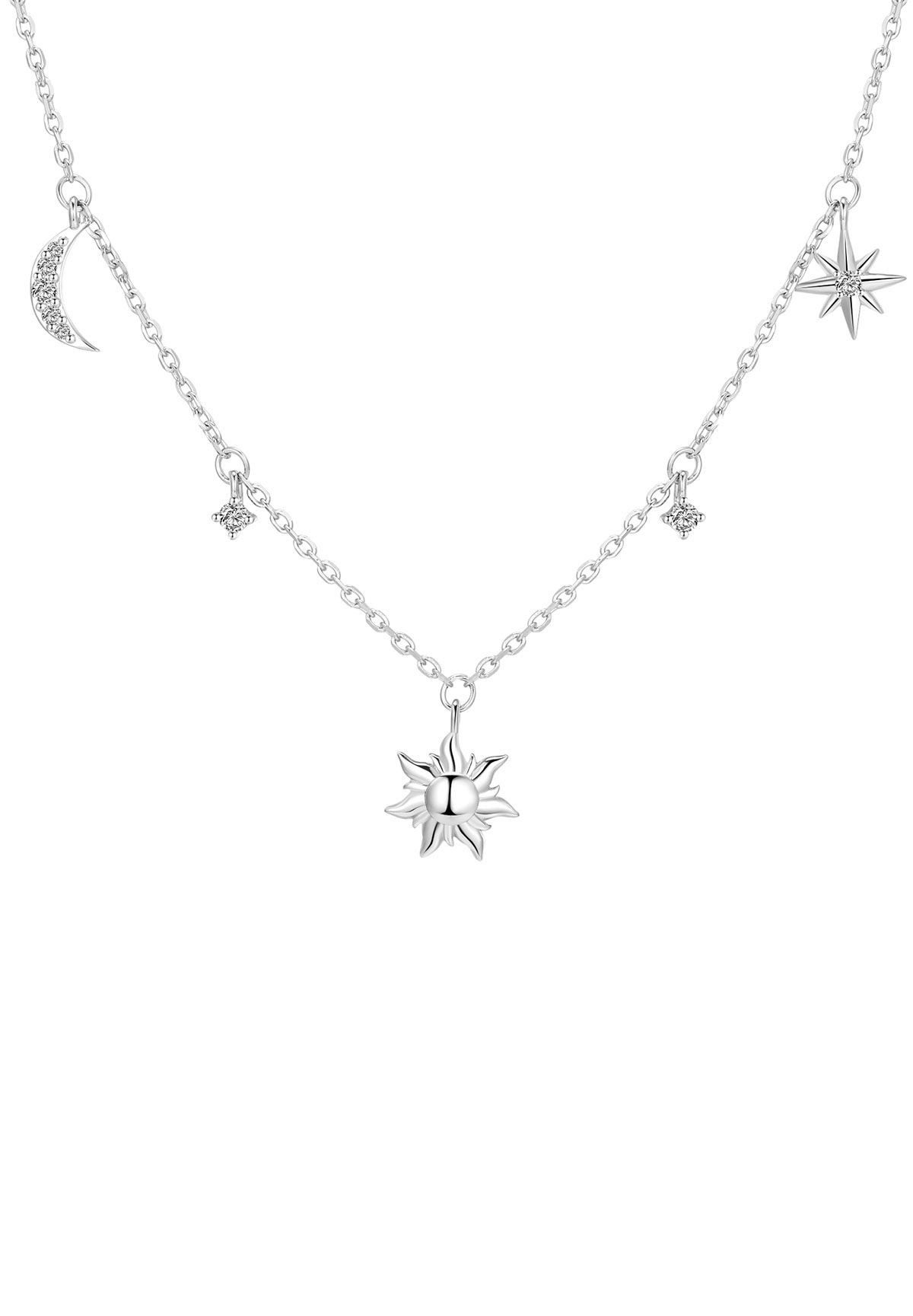 Hey Happiness Charm-Kette Sonne Mond Sterne, günstig online kaufen