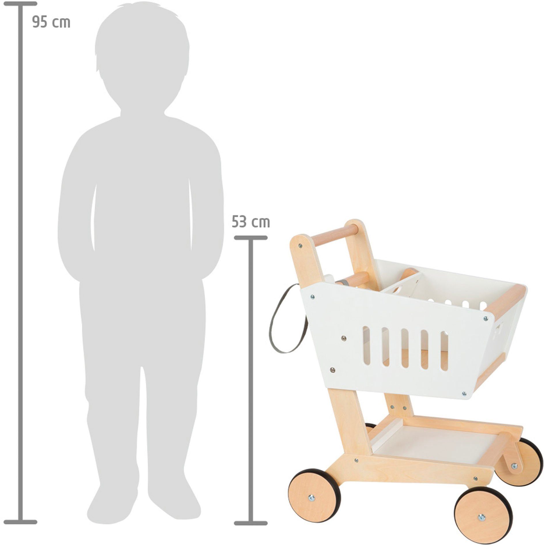 Small Foot Spiel-Einkaufswagen Einkaufswagen „fresh“