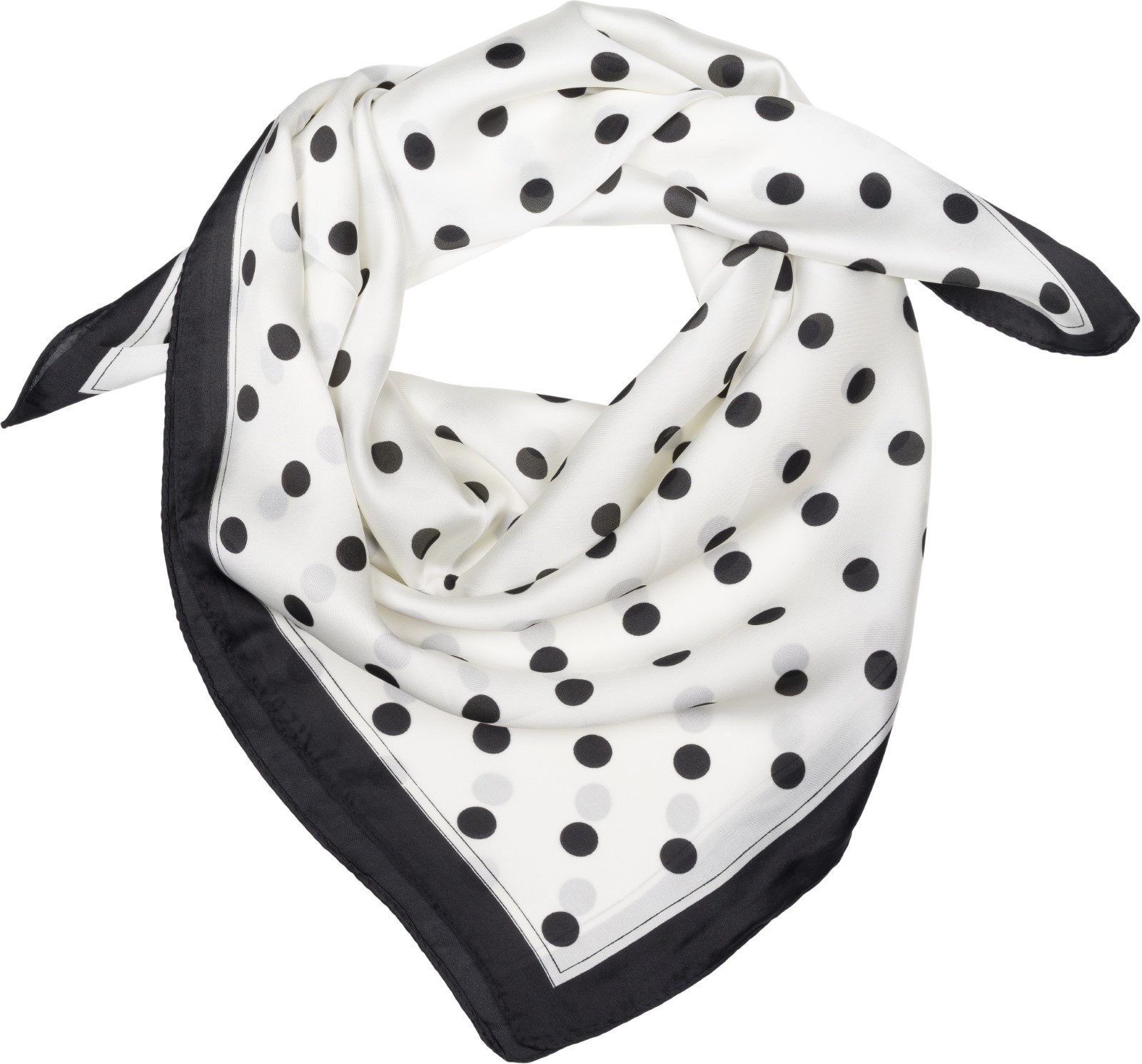 styleBREAKER Modetuch Halstuch mit Punkte Muster, (1-St) günstig online kaufen