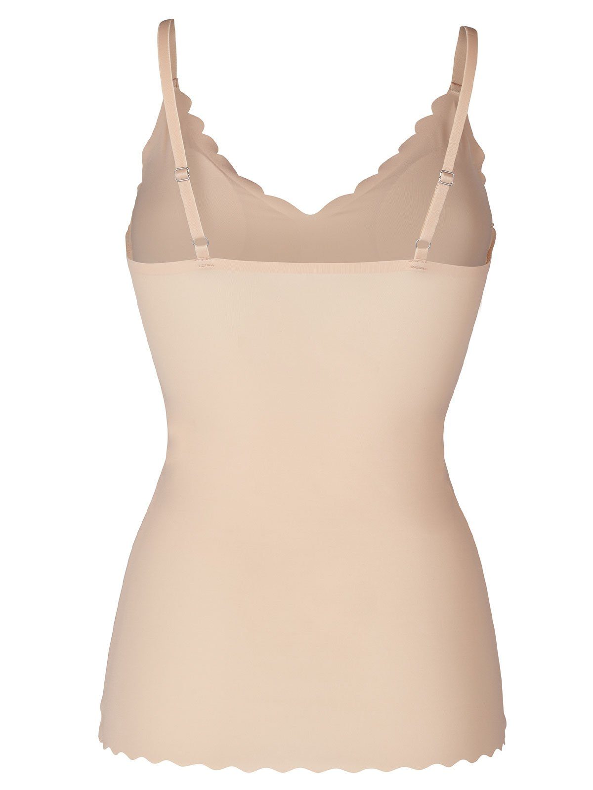 Skiny Achseltop Damen Spaghettishirt mit herausnehmbare Pads Micro (Packung, 1-St) extra flache Nähte