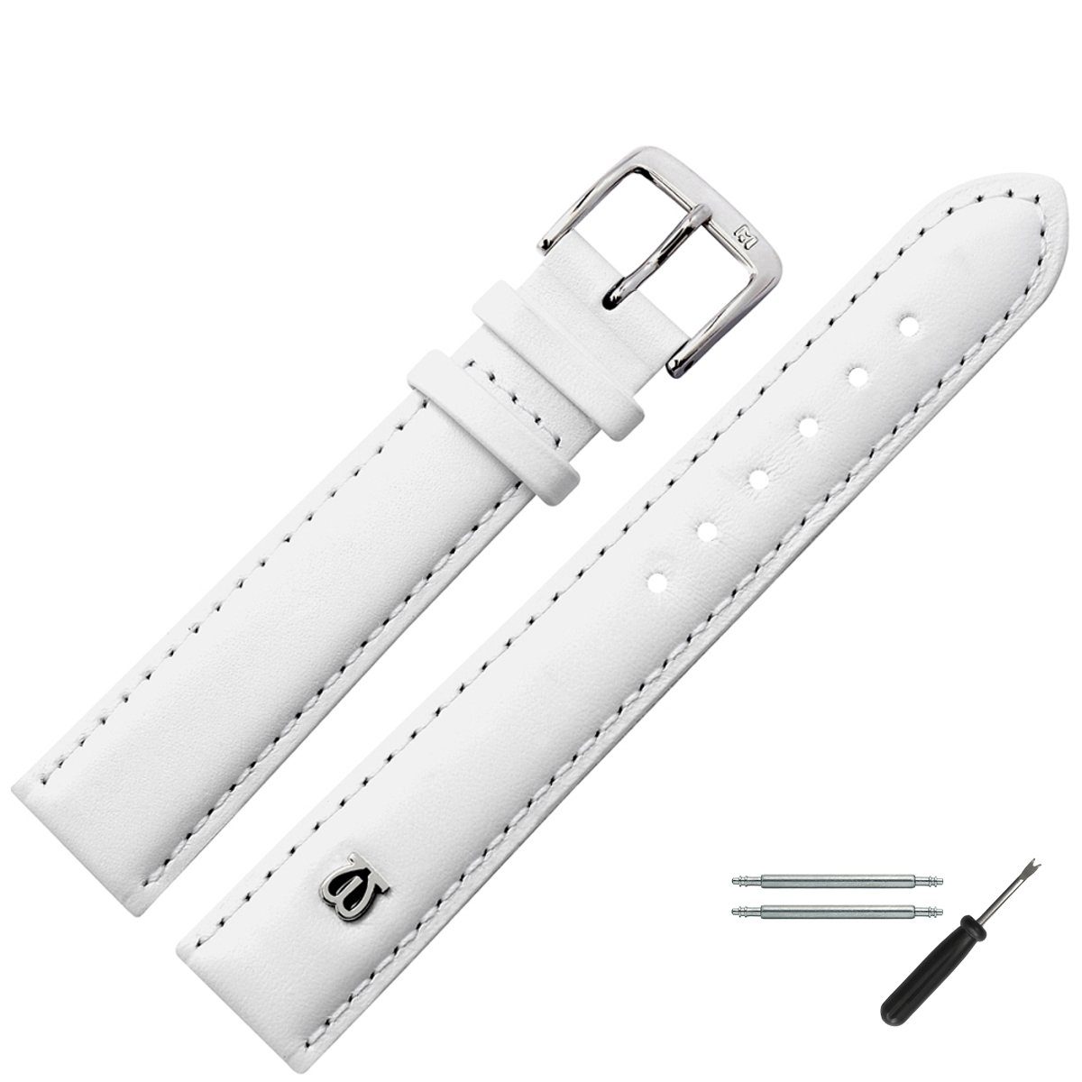 MARBURGER Uhrenarmband 20mm Leder