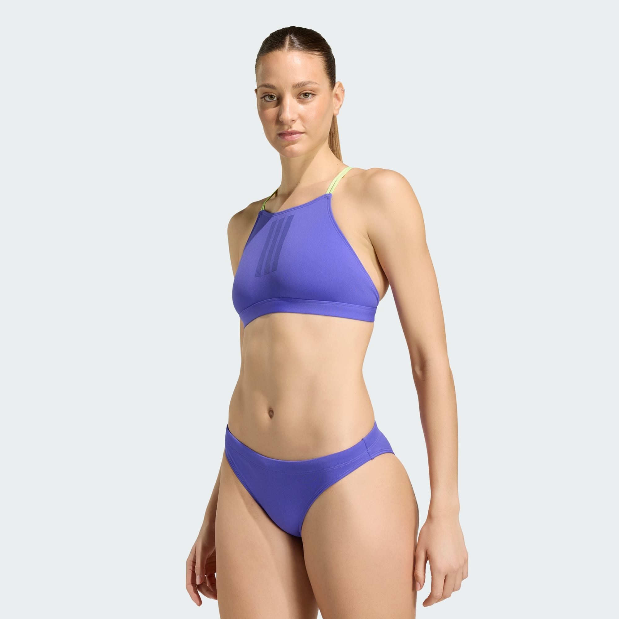 adidas Performance Bustier-Bikini RIPSTREAM BIKINI, X-RÜCKEN, VERSTELLBAR (1-St)