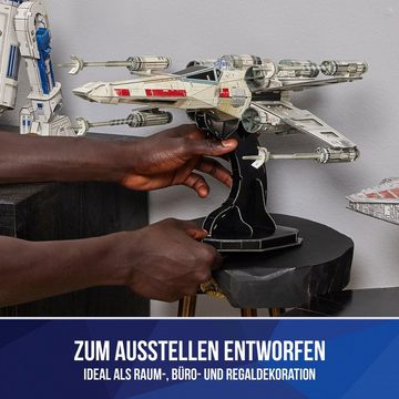 Spin Master 3D-Puzzle 4D Build - Star Wars - X-Wing Raumschiff, 160 Puzzleteile