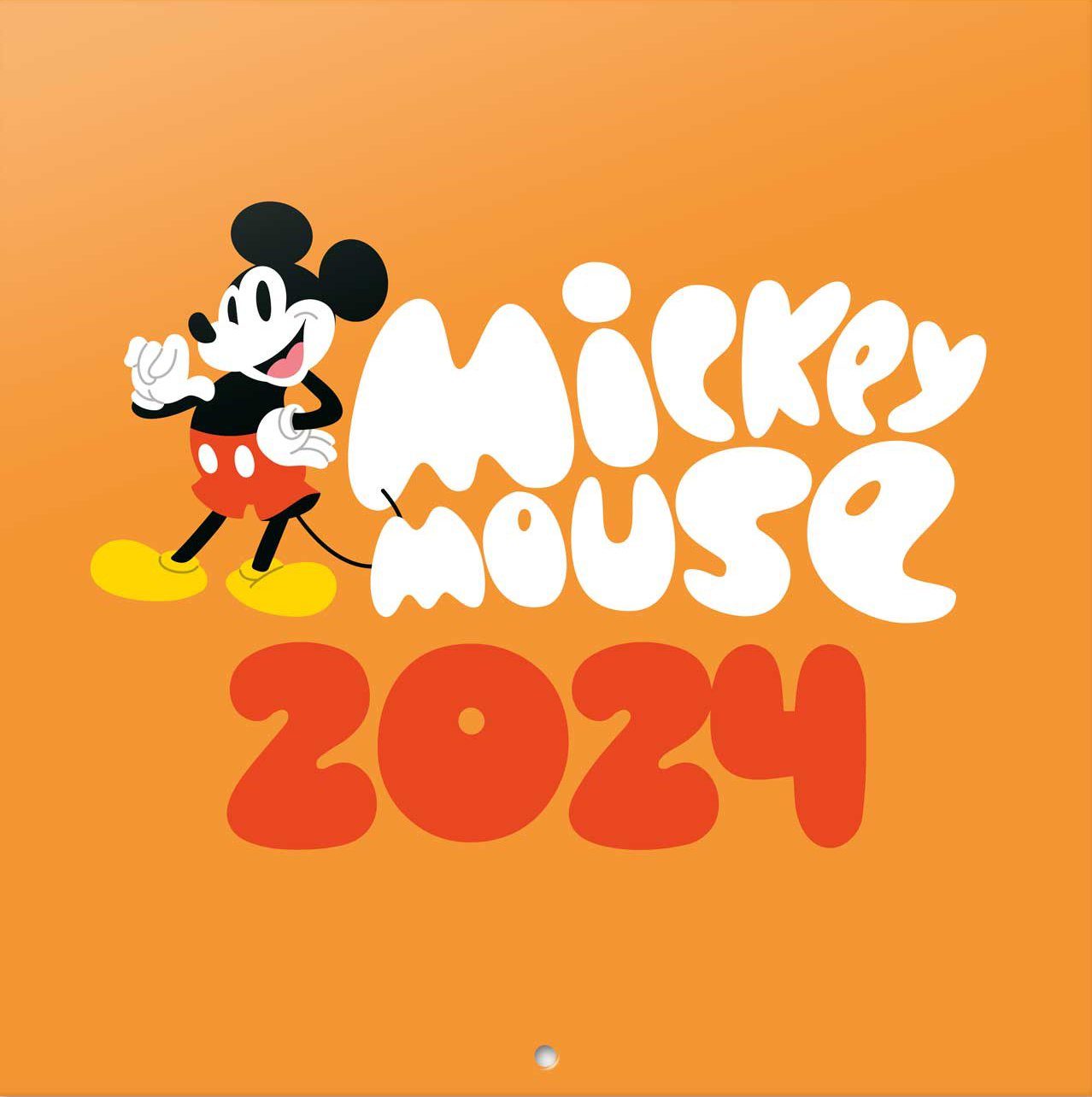 Grupo Erik Wandkalender Disney Mickey Mouse 2024 Kalender