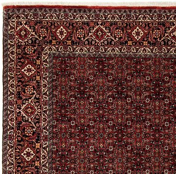 Orientteppich Perser - Bidjar - 242 x 202 cm - dunkelrot, morgenland, rechteckig, Höhe: 15 mm, Wohnzimmer, Handgeknüpft, Einzelstück mit Zertifikat