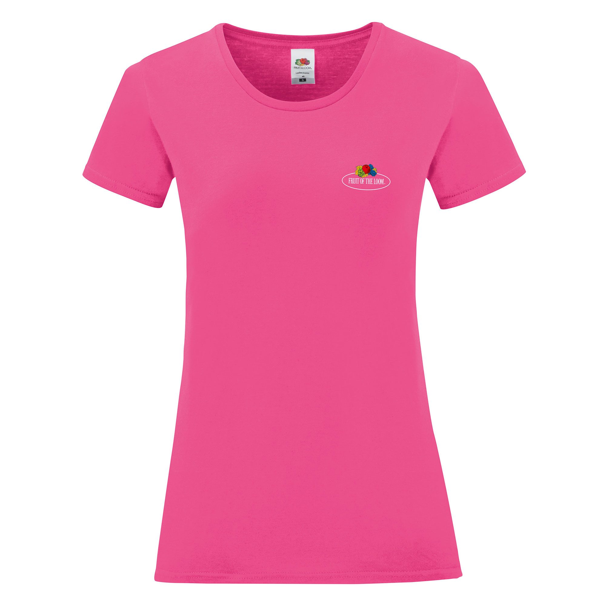 fuchsia - Vintage-Logo klein