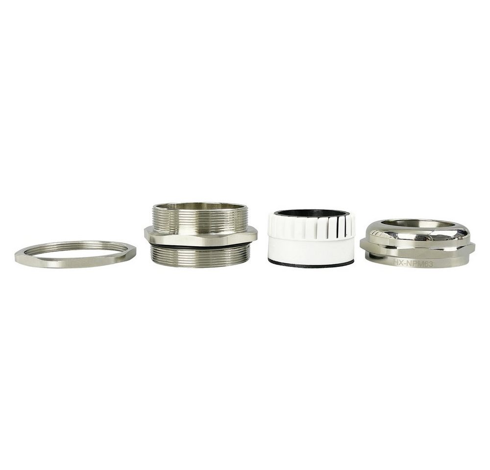 Thumbnail - TRU COMPONENTS Kabelverbinder-Sortiment TRU COMPONENTS TC-10302860 Kabelverschraubung M63 Messing (vernickel, TC-1030286...