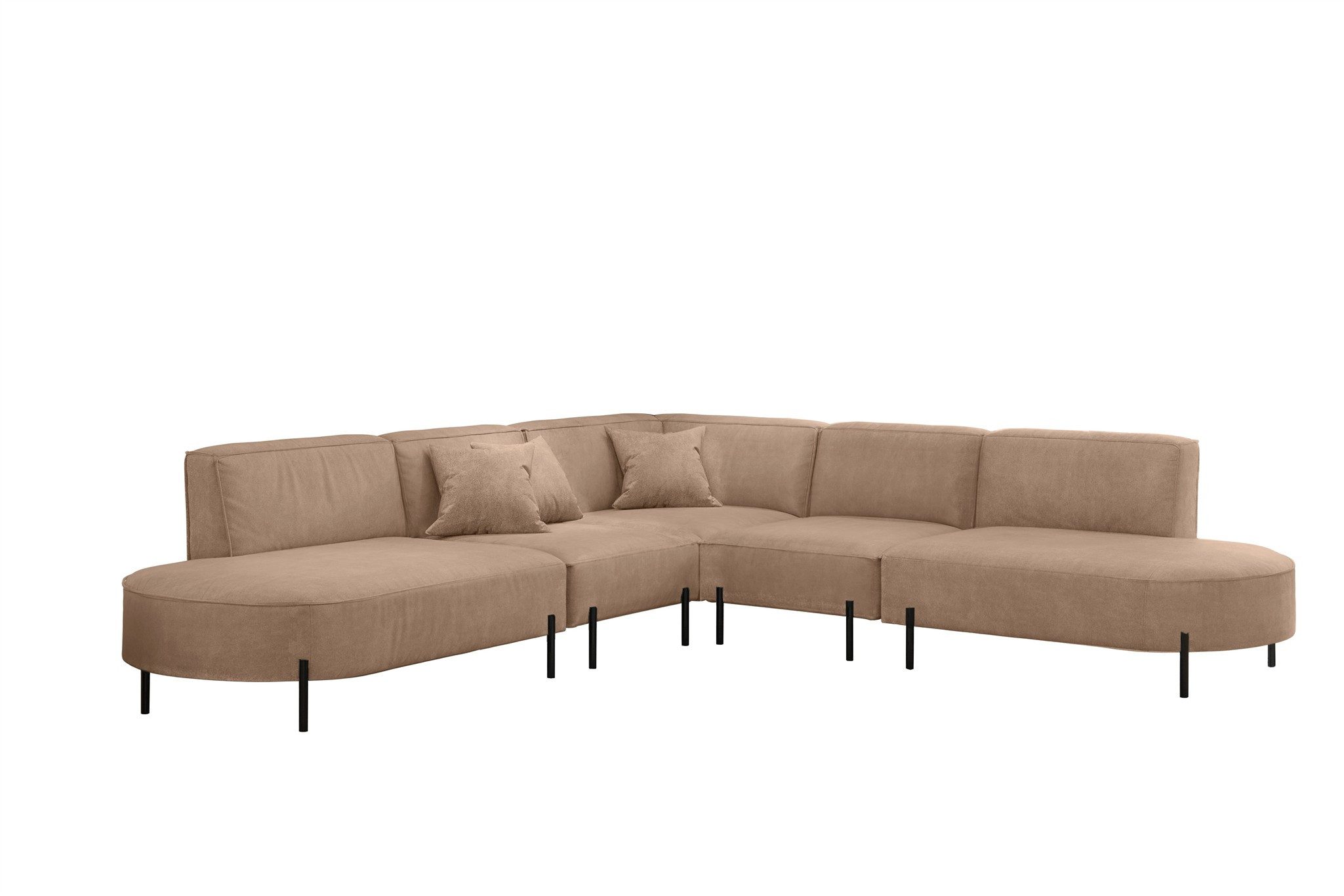 Fun Möbel Ecksofa Sofa VALENCIA Seite günstig online kaufen