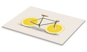 Posterlounge Acrylglasbild Florent Bodart, Zitronen-Rad, Jugendzimmer Illustration