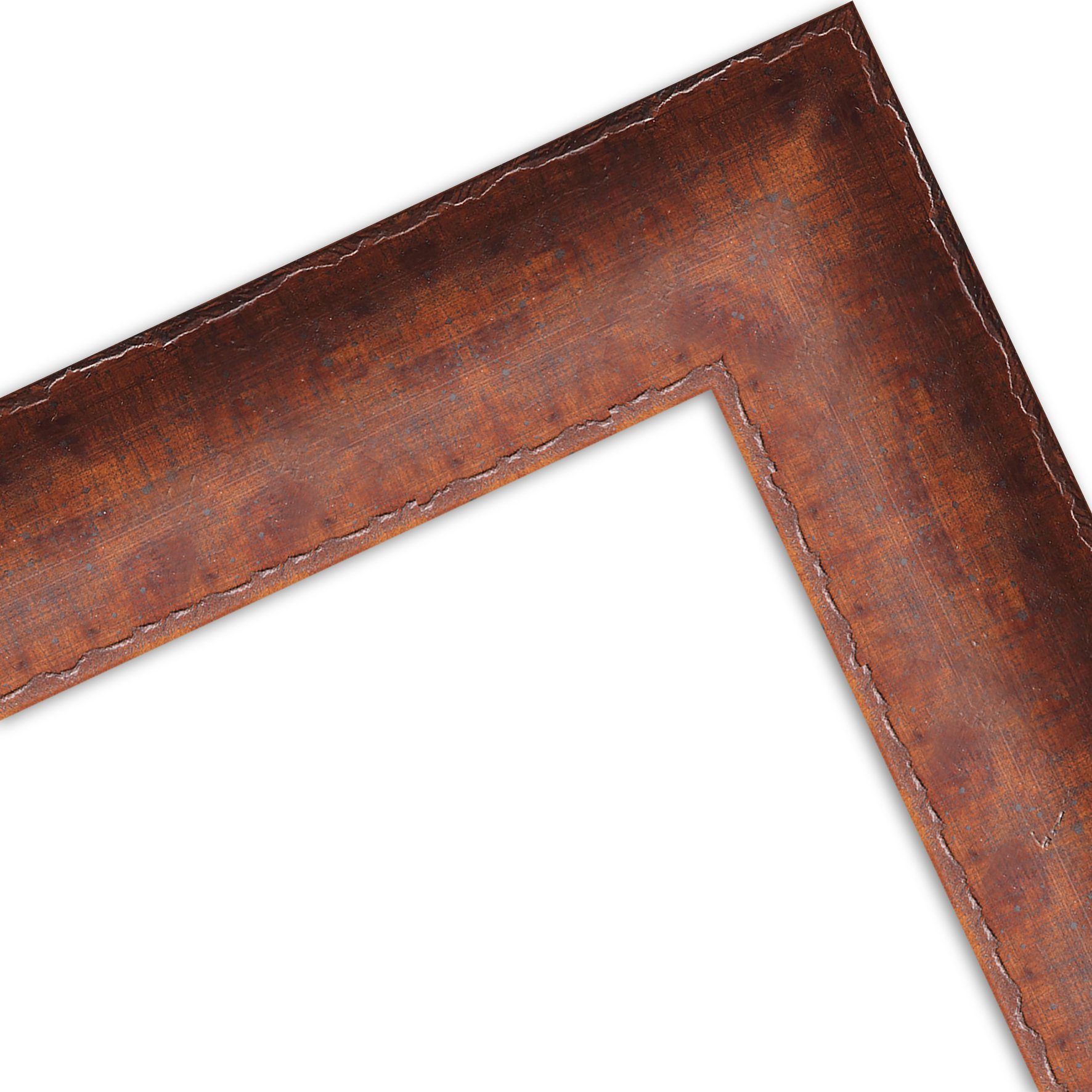 WANDStyle Bilderrahmen H620, Nussbaum-Optik, aus Massivholz im Antik Stil