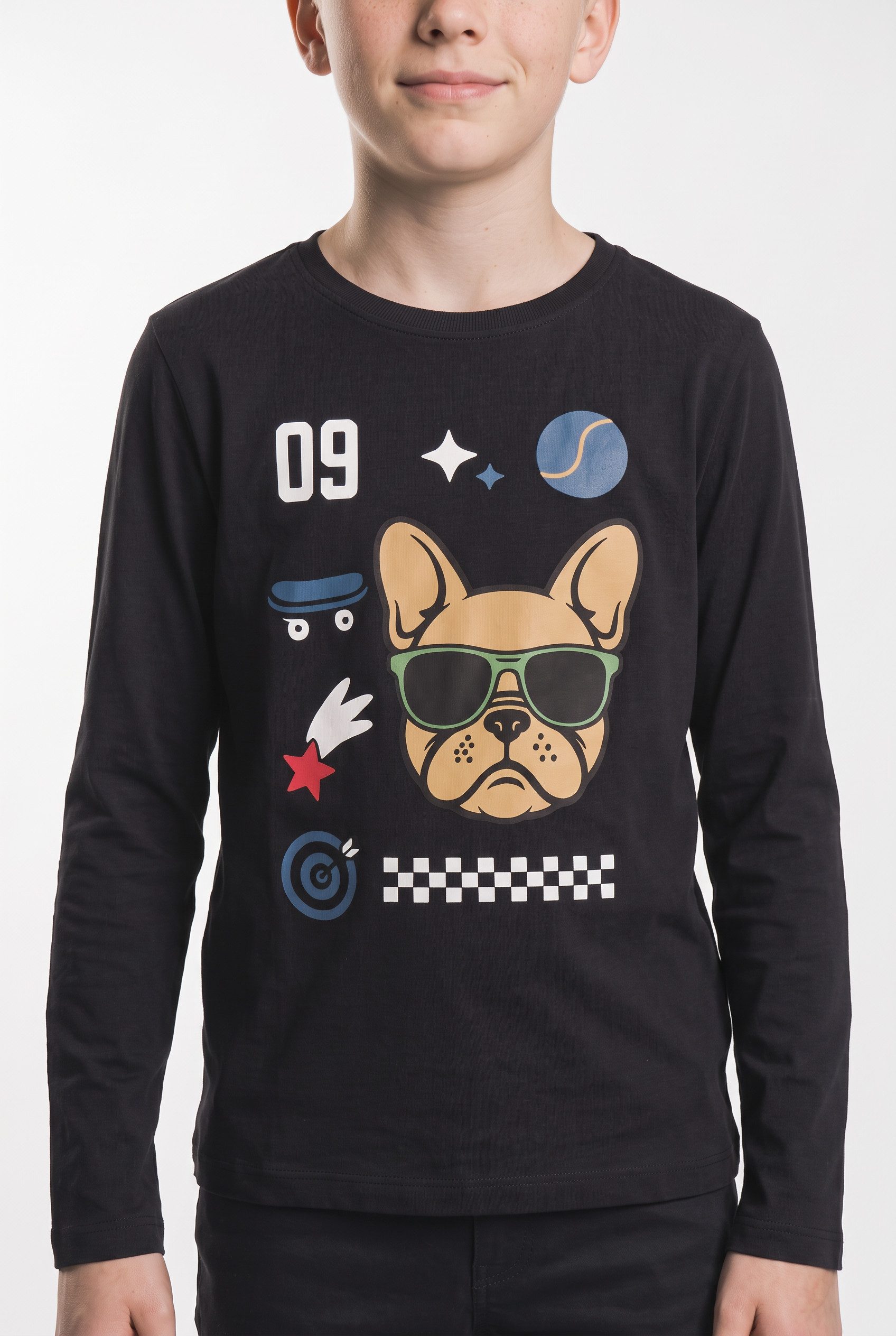 Name It Langarmshirt NKMNIKOLAI 3P LS TOP (Packung, 3-tlg) Baumwolle, regular fit – Bild 3 von 5