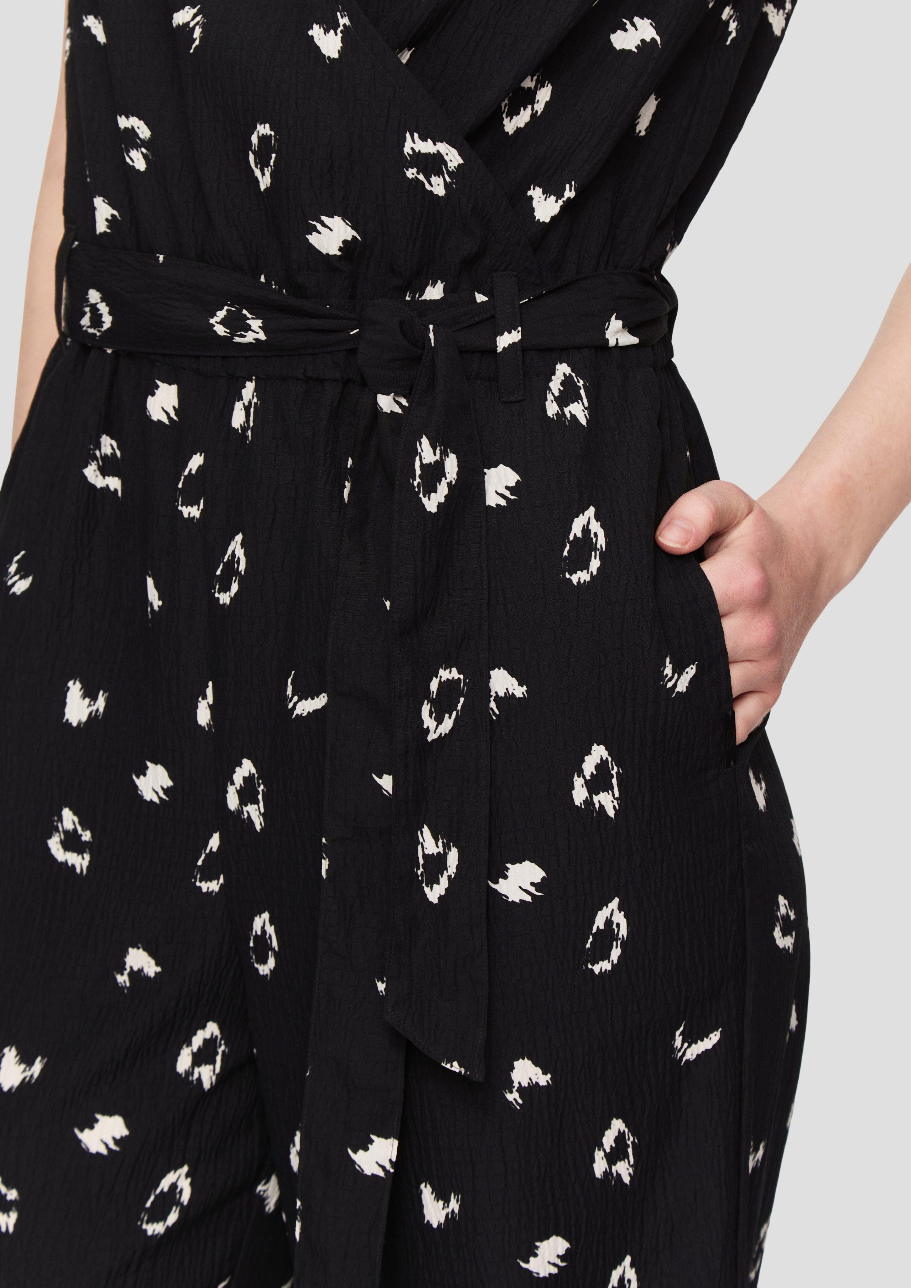 QS Overall Ärmelloser Jumpsuit mit Eingrifftaschen günstig online kaufen