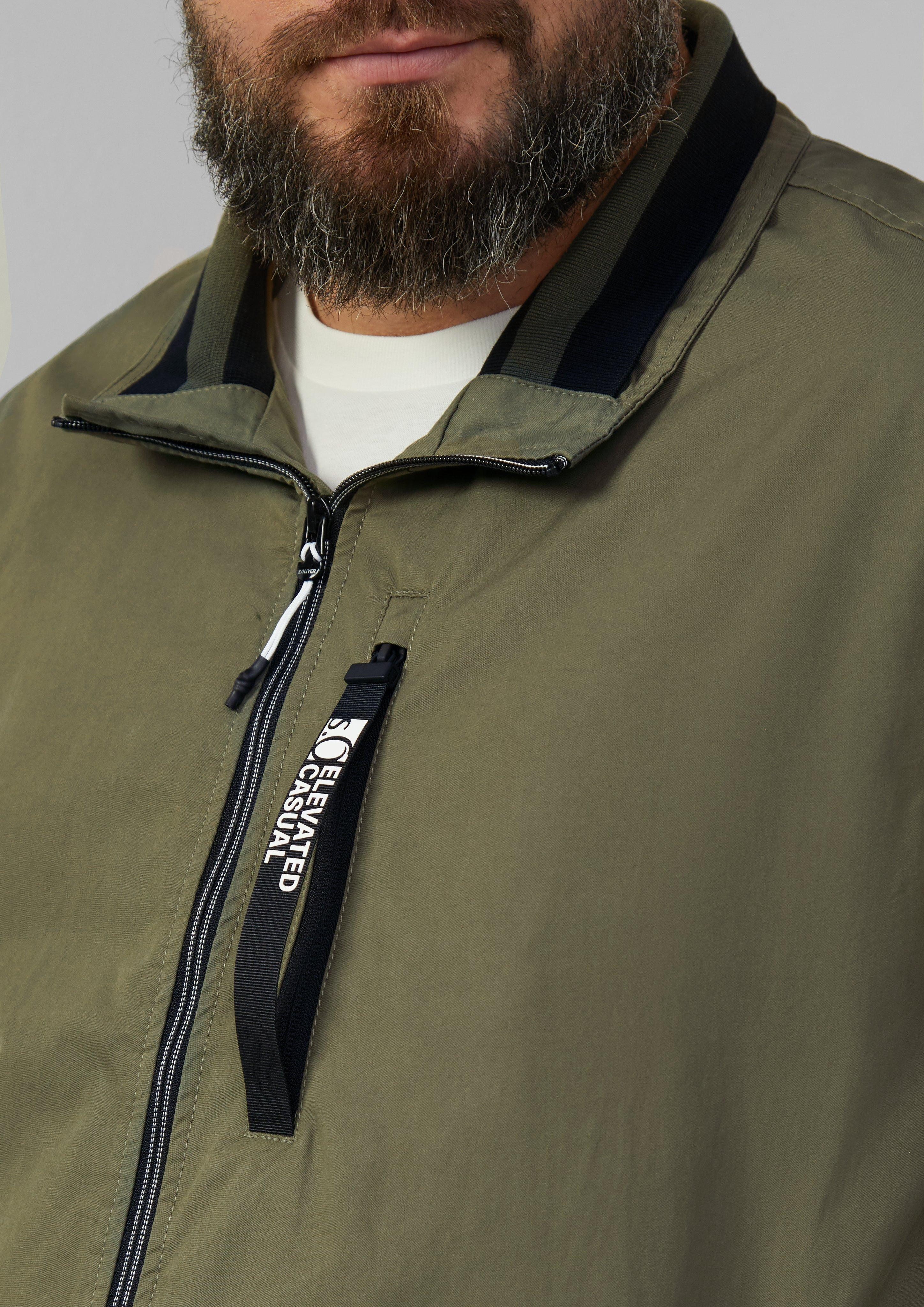 s.Oliver Outdoorjacke Outdoor-Jacke mit Stehkragen und günstig online kaufen