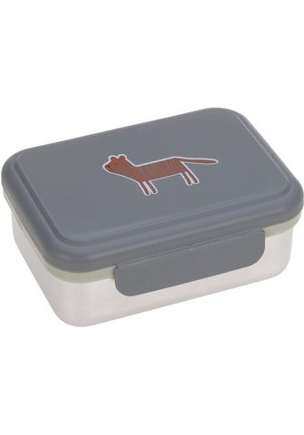  LÄSSIG Lunchbox Safari Tiger Grey Edel...