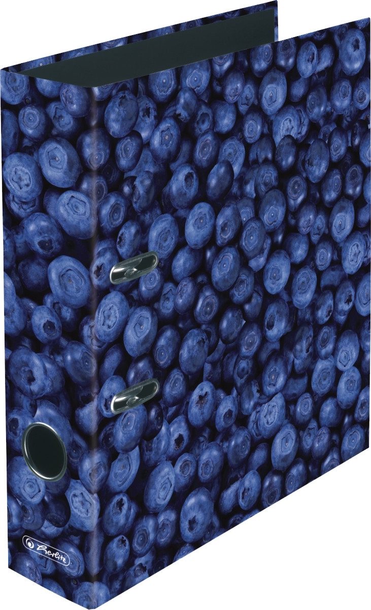 Aktenordner Motivordner A4 80mm 'Blaubeere'