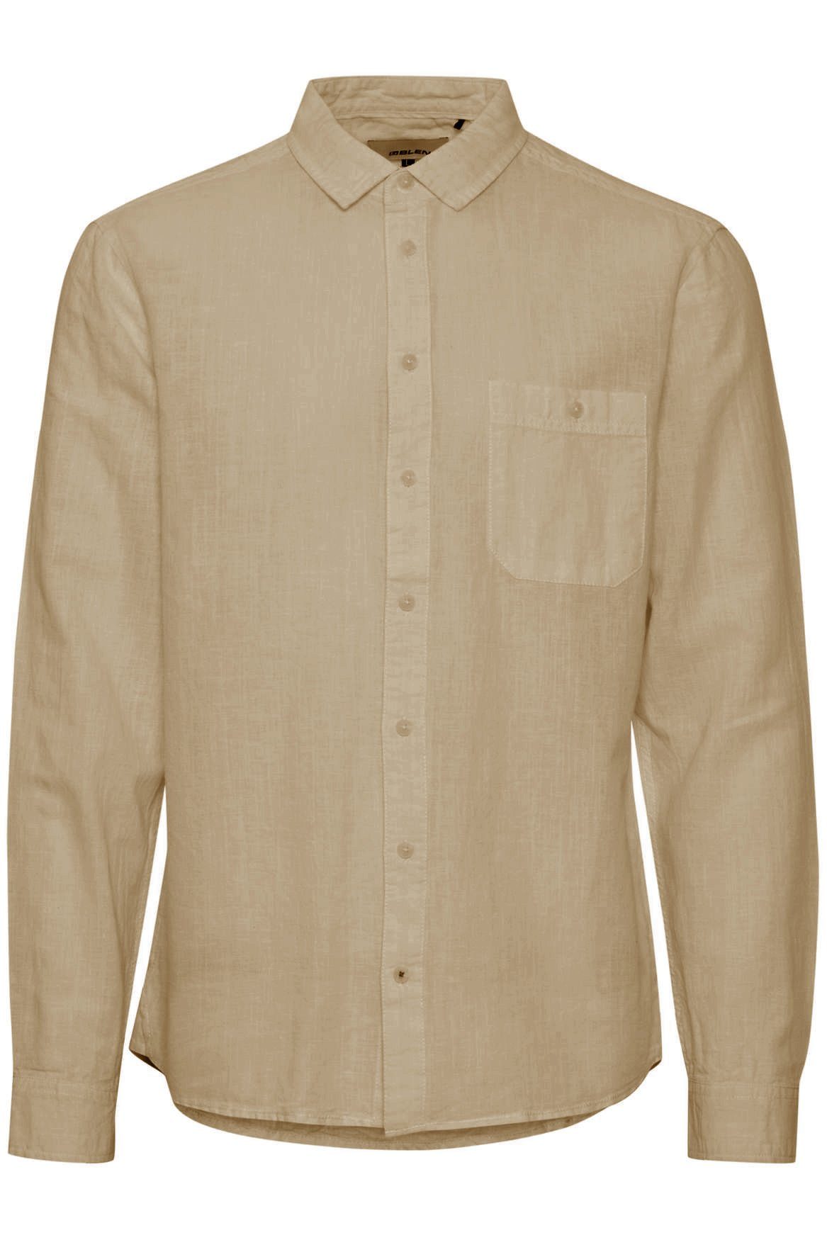 20715162 5337 Blend - in Beige Shirt Langarmhemd