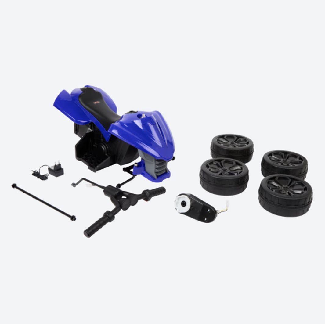 Spectrum E-Quad Quad Bike 6 V mit aufladbarem Akku Elektrisches Kinderquad