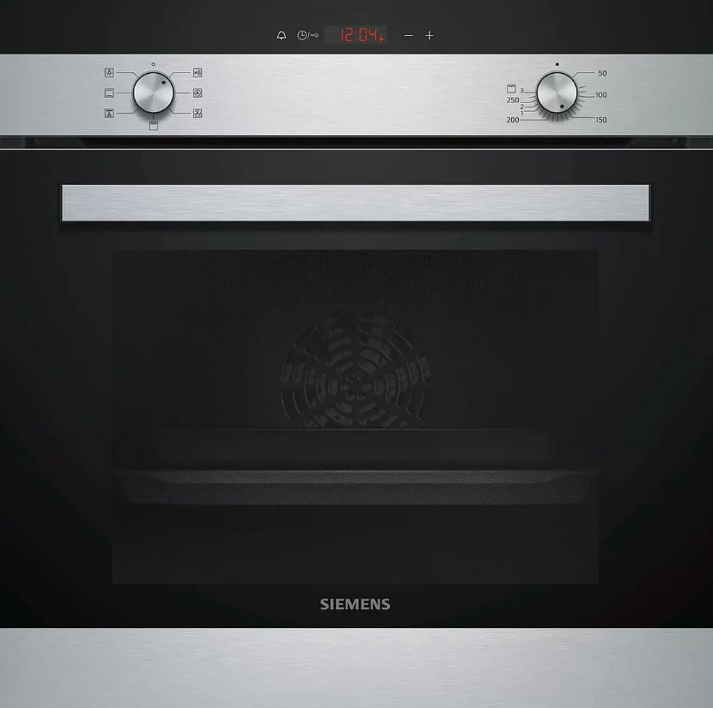 SIEMENS Backofen-Set Backofen 3D-Heißluft Schnellaufheizung + Elektrokochfeld Booster Touch, mit Nein
