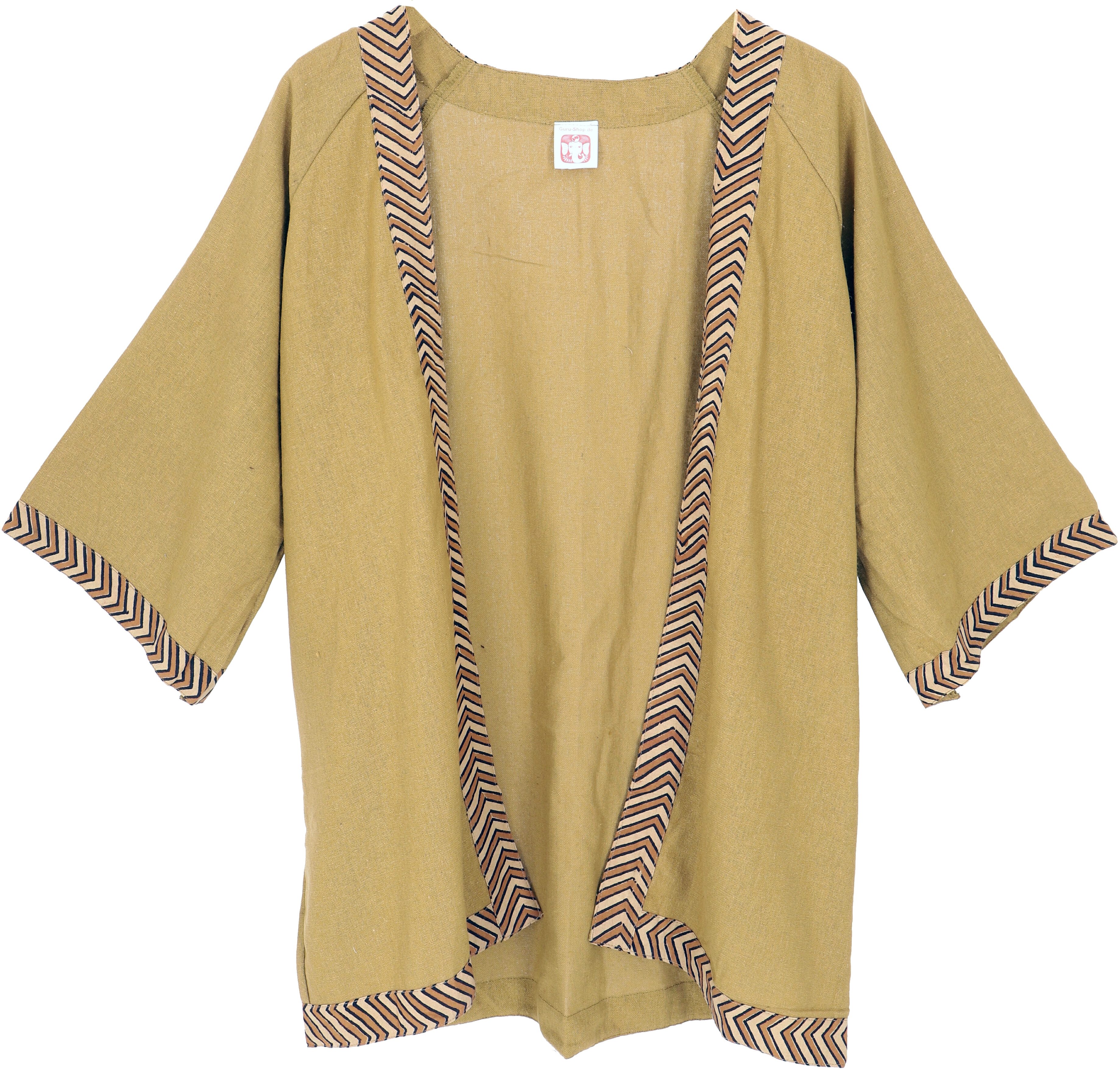 Guru-Shop Kimono Kurzer Kimono, Boho Cardigan, günstig online kaufen