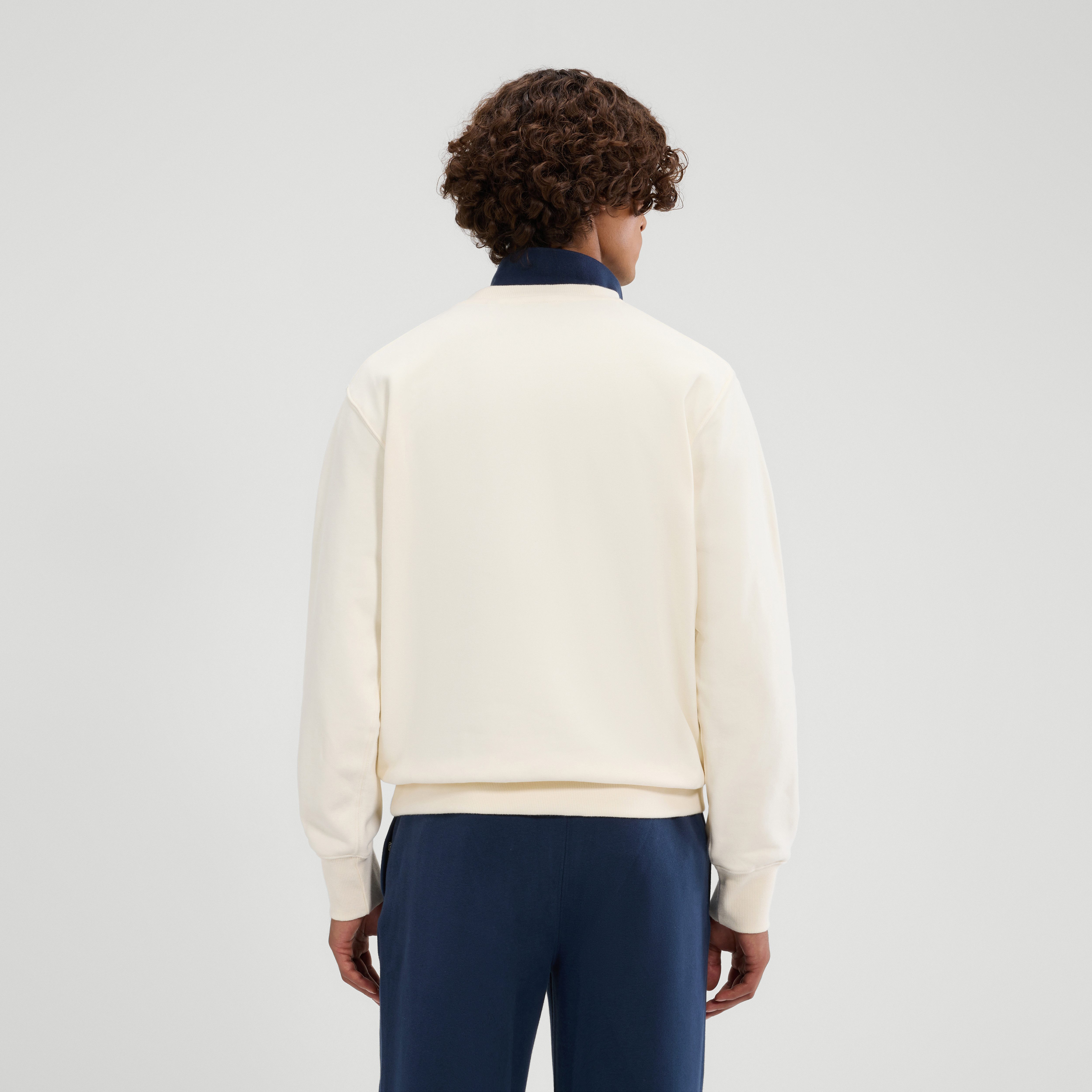 Ellesse Sweatshirt CORCOLLE SWEATSHIRT mit Rundhalsausschnitt, ohne Verschluss, aus Baumwolle und Polyester