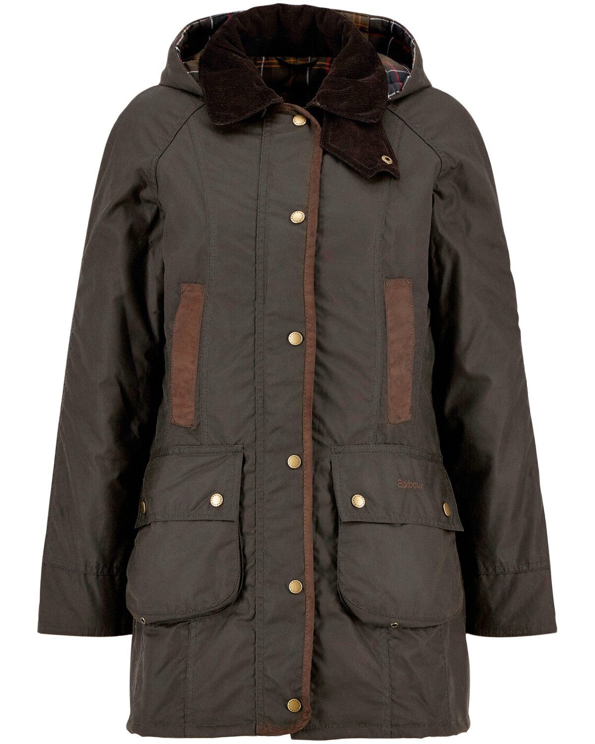 Barbour Allwetterjacke Wachsjacke Bower Tartan
