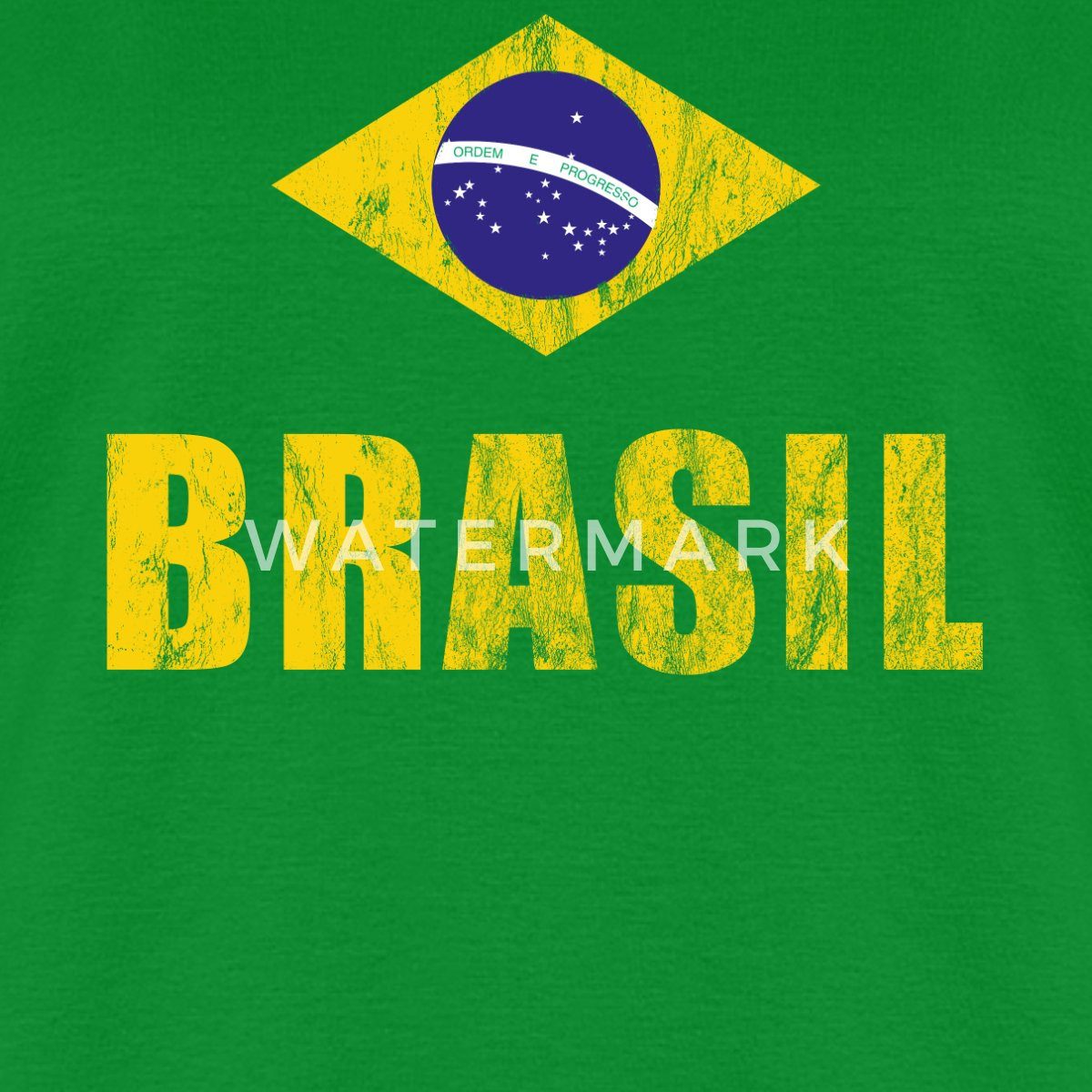 Spreadshirt T-Shirt Brasilien Fußball Retro Frauen Premium T-Shirt (1-tlg)