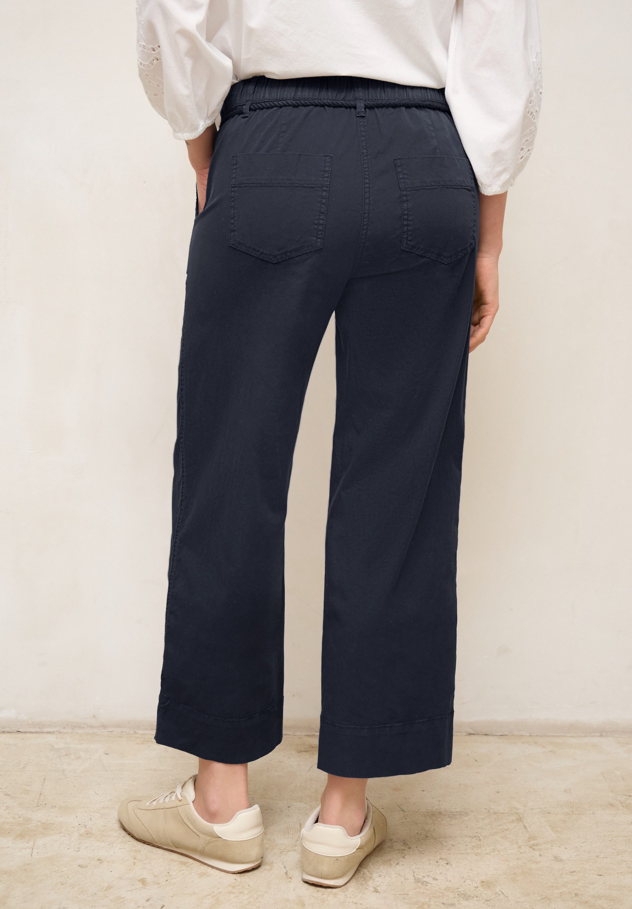 STREET ONE STUDIO Paperbag-Hose Middle Waist