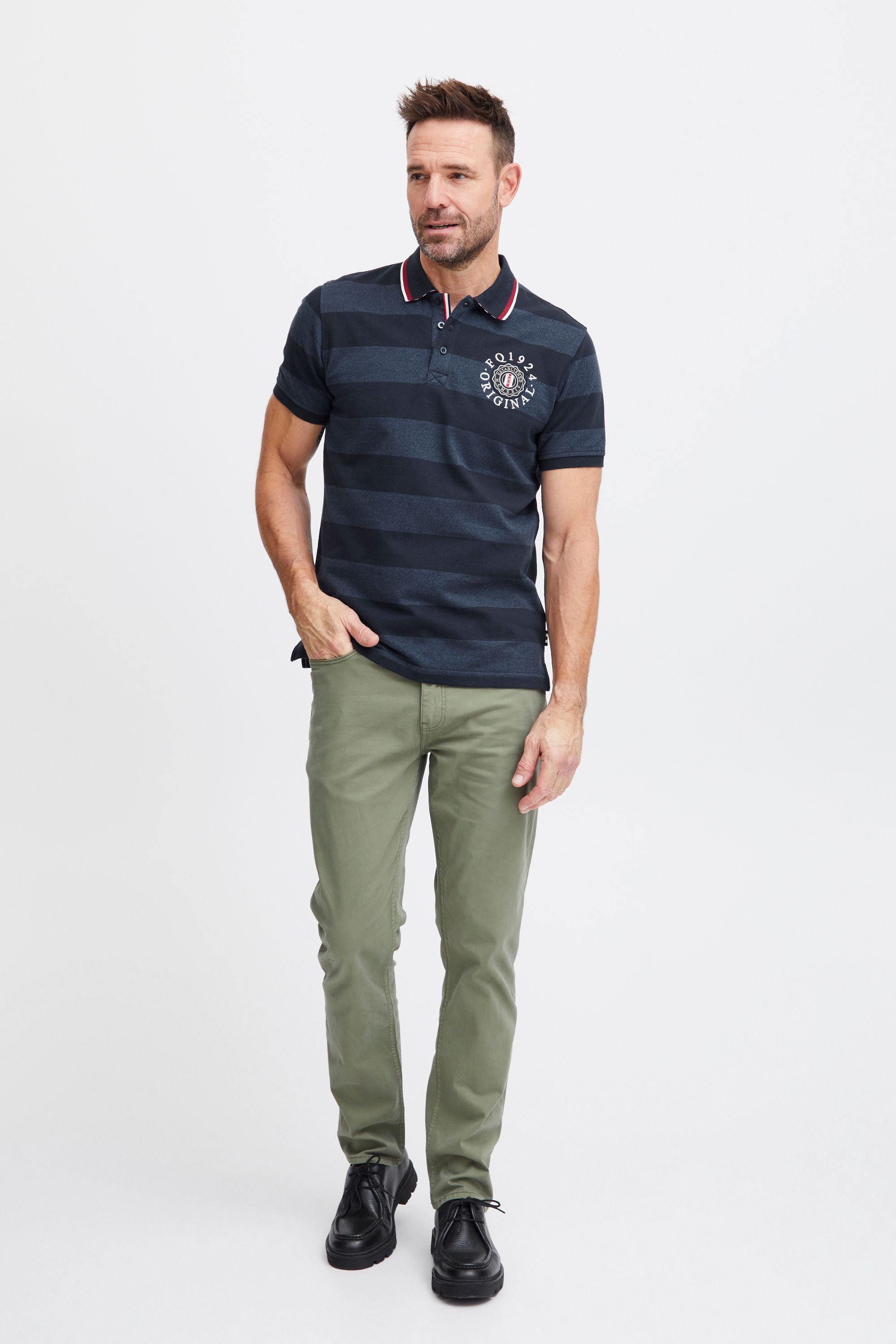 FQ1924 Poloshirt FQPeter striped polo piqu√© günstig online kaufen